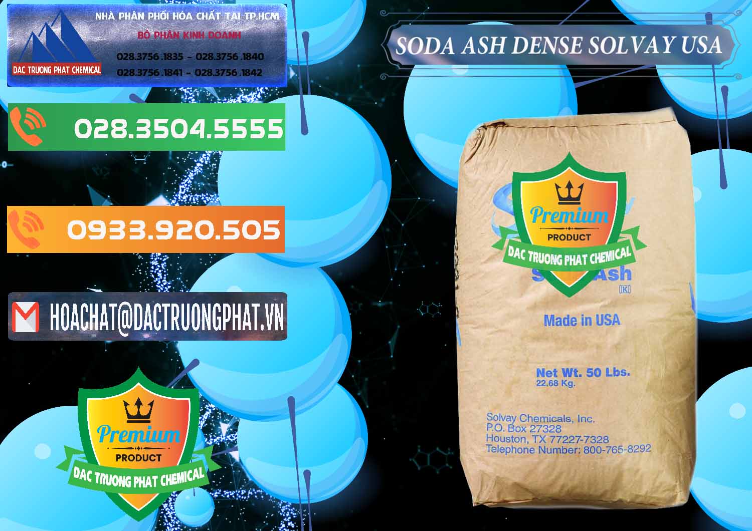 Cty bán _ cung ứng Soda Ash Dense - NA2CO3 Solvay Mỹ USA - 0337 - Cty phân phối _ cung ứng hóa chất tại TP.HCM - hoachatxulynuoc.com.vn