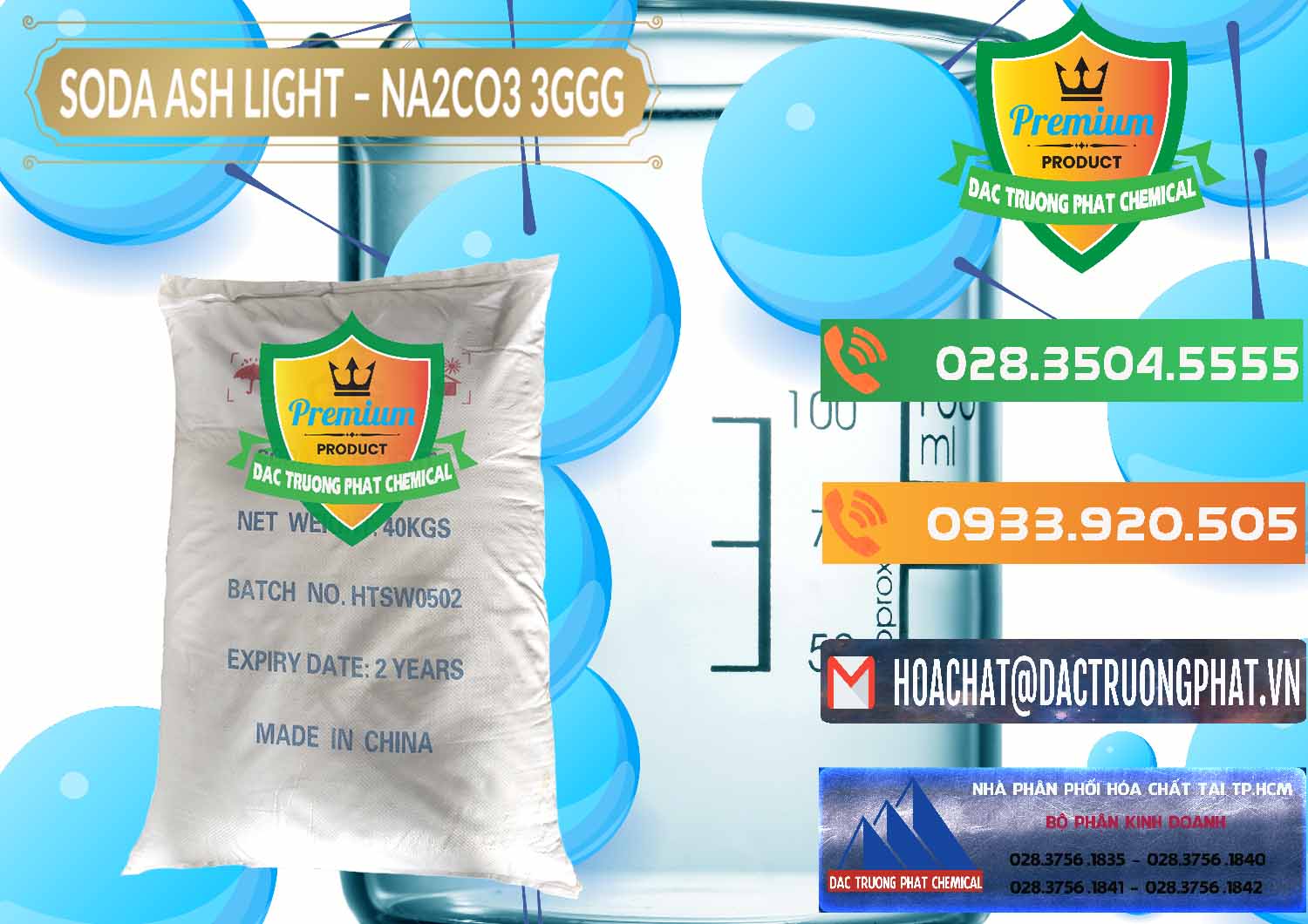 Nơi bán ( phân phối ) Soda Ash Light - NA2CO3 3GGG Trung Quốc China - 0124 - Nơi phân phối ( nhập khẩu ) hóa chất tại TP.HCM - hoachatxulynuoc.com.vn
