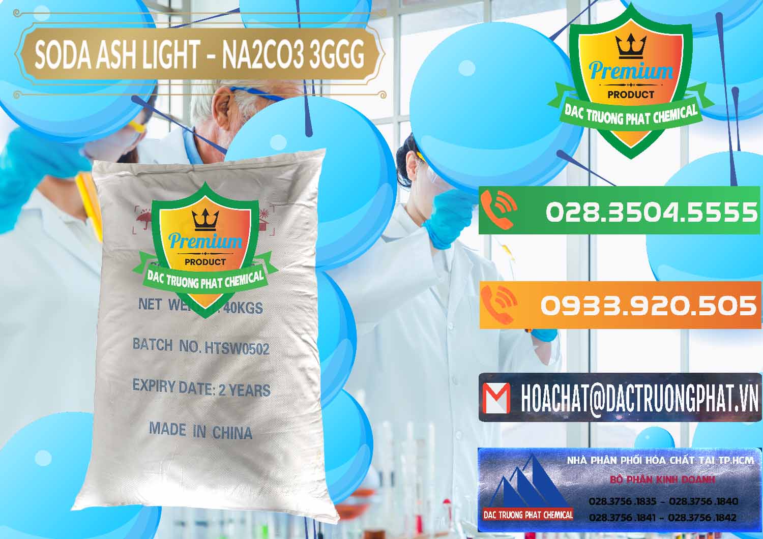Nơi chuyên bán & cung ứng Soda Ash Light - NA2CO3 3GGG Trung Quốc China - 0124 - Nơi phân phối _ nhập khẩu hóa chất tại TP.HCM - hoachatxulynuoc.com.vn