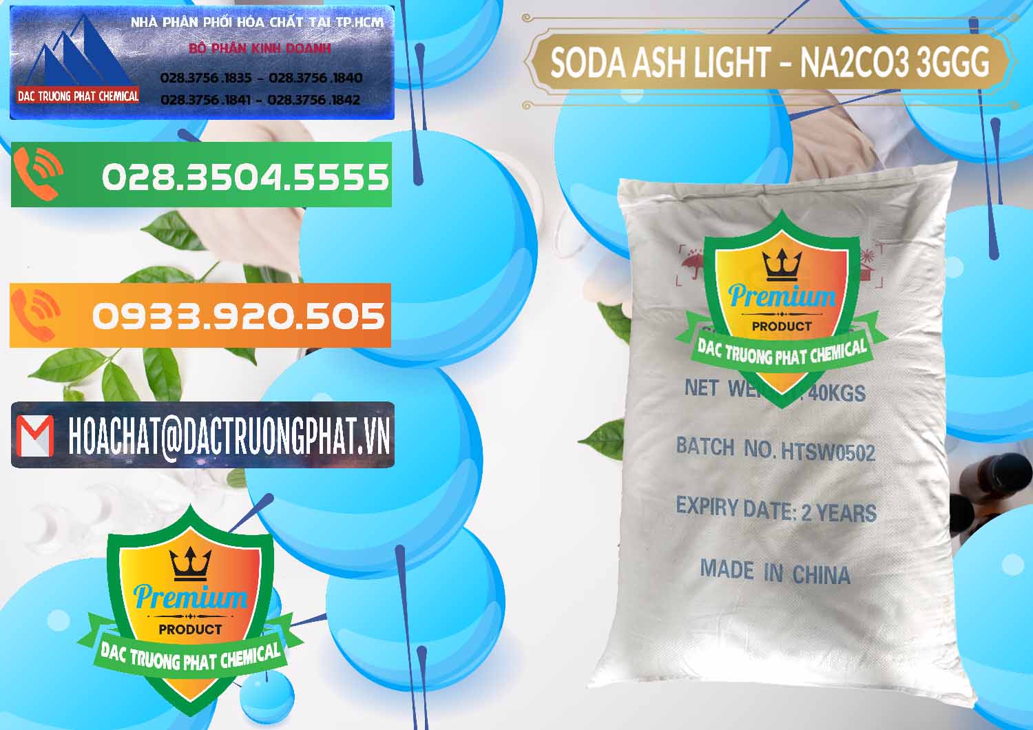 Nơi chuyên cung cấp - bán Soda Ash Light - NA2CO3 3GGG Trung Quốc China - 0124 - Cty cung ứng - phân phối hóa chất tại TP.HCM - hoachatxulynuoc.com.vn