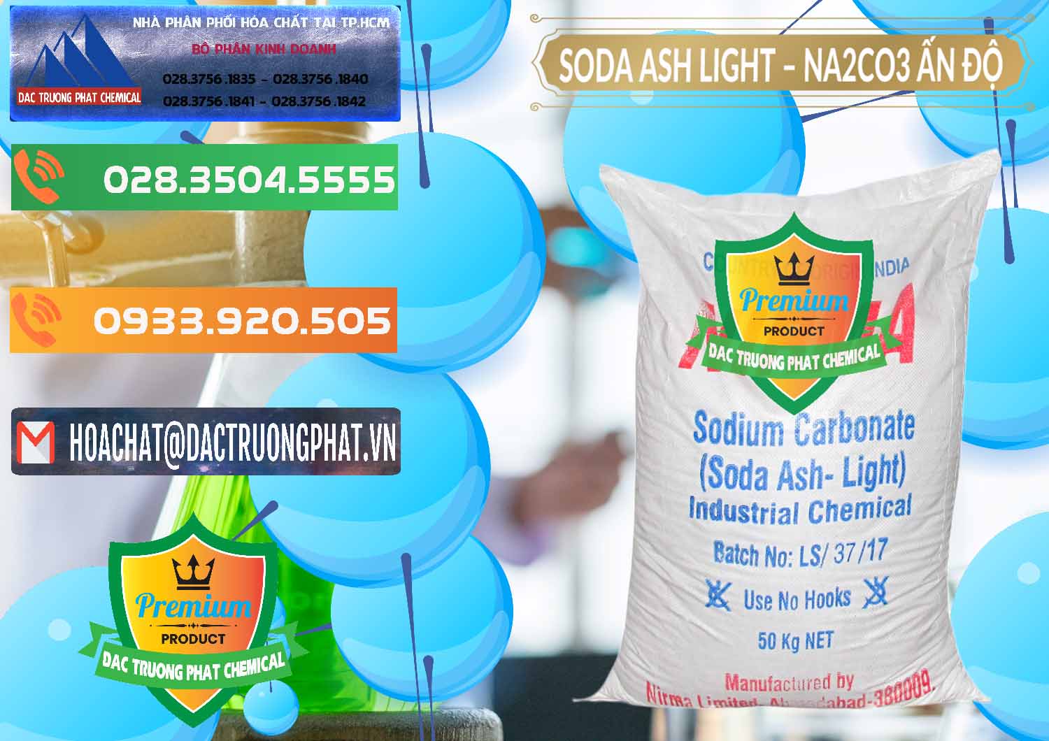 Phân phối & bán Soda Ash Light - NA2CO3 Nirma Ấn Độ India - 0125 - Nơi chuyên nhập khẩu và phân phối hóa chất tại TP.HCM - hoachatxulynuoc.com.vn