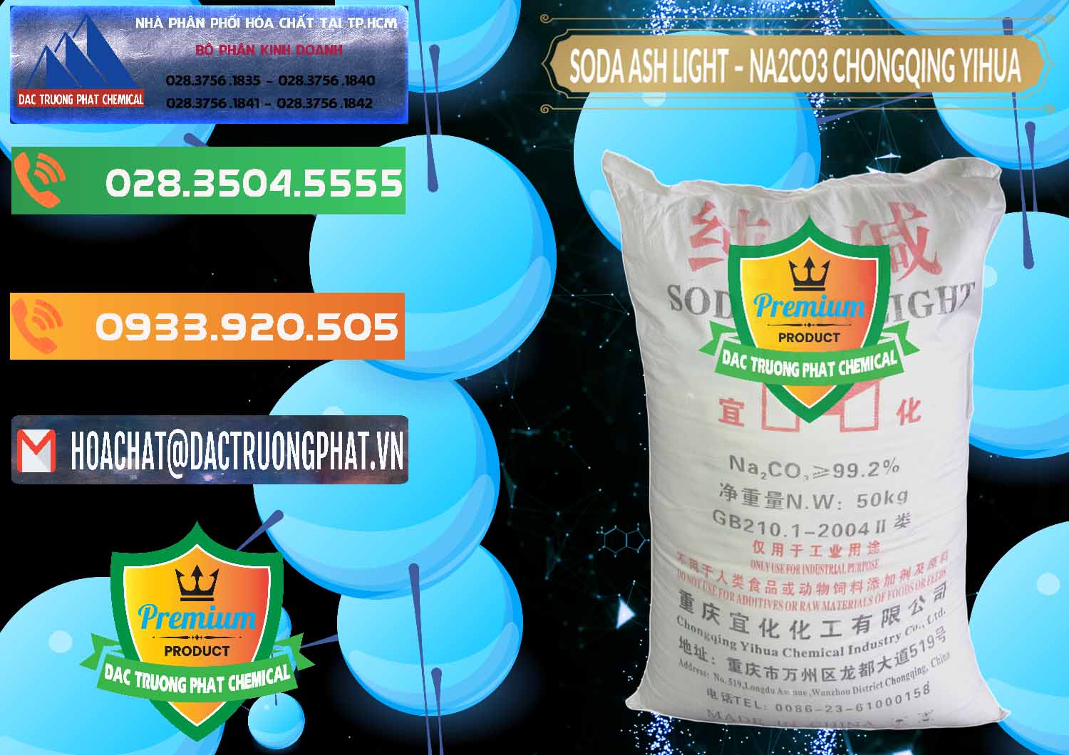 Cty cung ứng _ bán Soda Ash Light - NA2CO3 Chongqing Yihua Trung Quốc China - 0129 - Nơi phân phối - cung cấp hóa chất tại TP.HCM - hoachatxulynuoc.com.vn