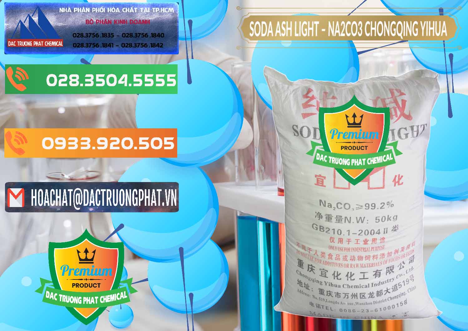 Công ty chuyên phân phối ( bán ) Soda Ash Light - NA2CO3 Chongqing Yihua Trung Quốc China - 0129 - Nơi cung cấp ( nhập khẩu ) hóa chất tại TP.HCM - hoachatxulynuoc.com.vn