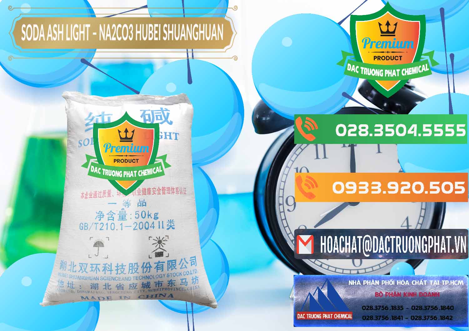 Công ty chuyên nhập khẩu - bán Soda Ash Light - NA2CO3 2 Vòng Tròn Hubei Shuanghuan Trung Quốc China - 0130 - Cty phân phối và nhập khẩu hóa chất tại TP.HCM - hoachatxulynuoc.com.vn