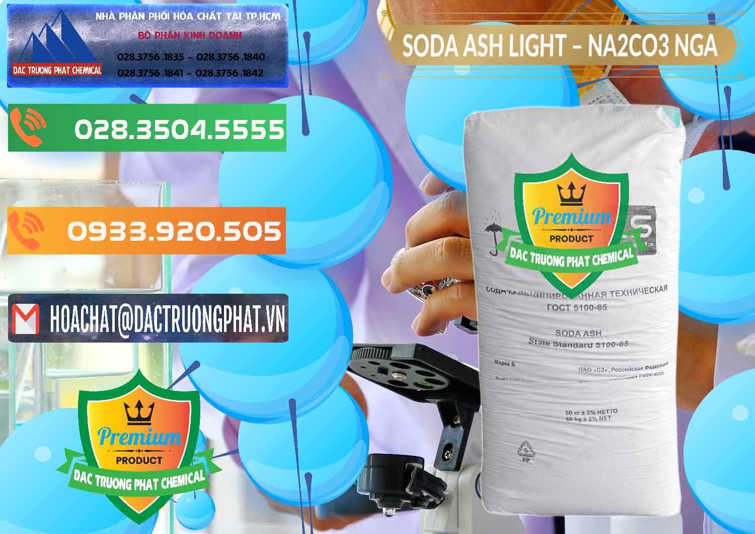 Cty chuyên cung cấp - bán Soda Ash Light - NA2CO3 Nga Russia - 0128 - Phân phối - nhập khẩu hóa chất tại TP.HCM - hoachatxulynuoc.com.vn