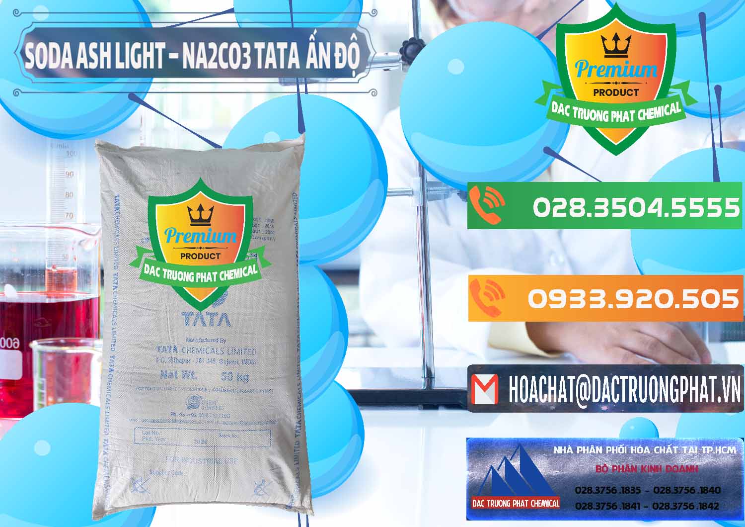 Nơi chuyên cung ứng & bán Soda Ash Light - NA2CO3 TATA Ấn Độ India - 0132 - Đơn vị nhập khẩu ( cung cấp ) hóa chất tại TP.HCM - hoachatxulynuoc.com.vn