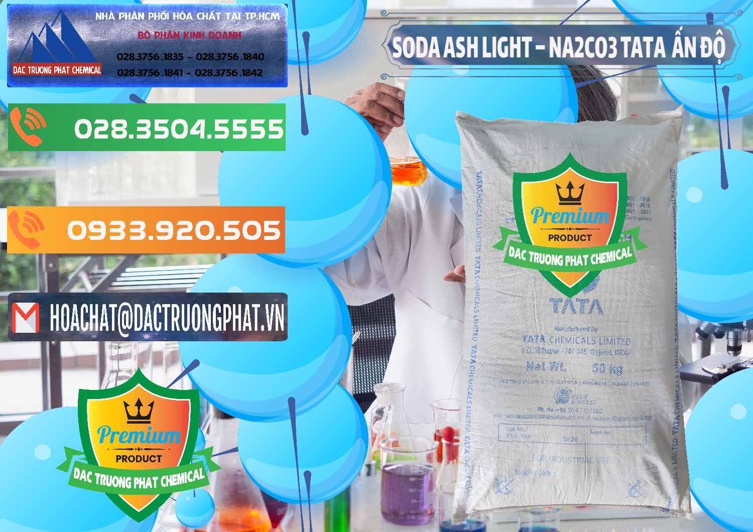 Cty chuyên bán - cung ứng Soda Ash Light - NA2CO3 TATA Ấn Độ India - 0132 - Công ty chuyên kinh doanh ( phân phối ) hóa chất tại TP.HCM - hoachatxulynuoc.com.vn