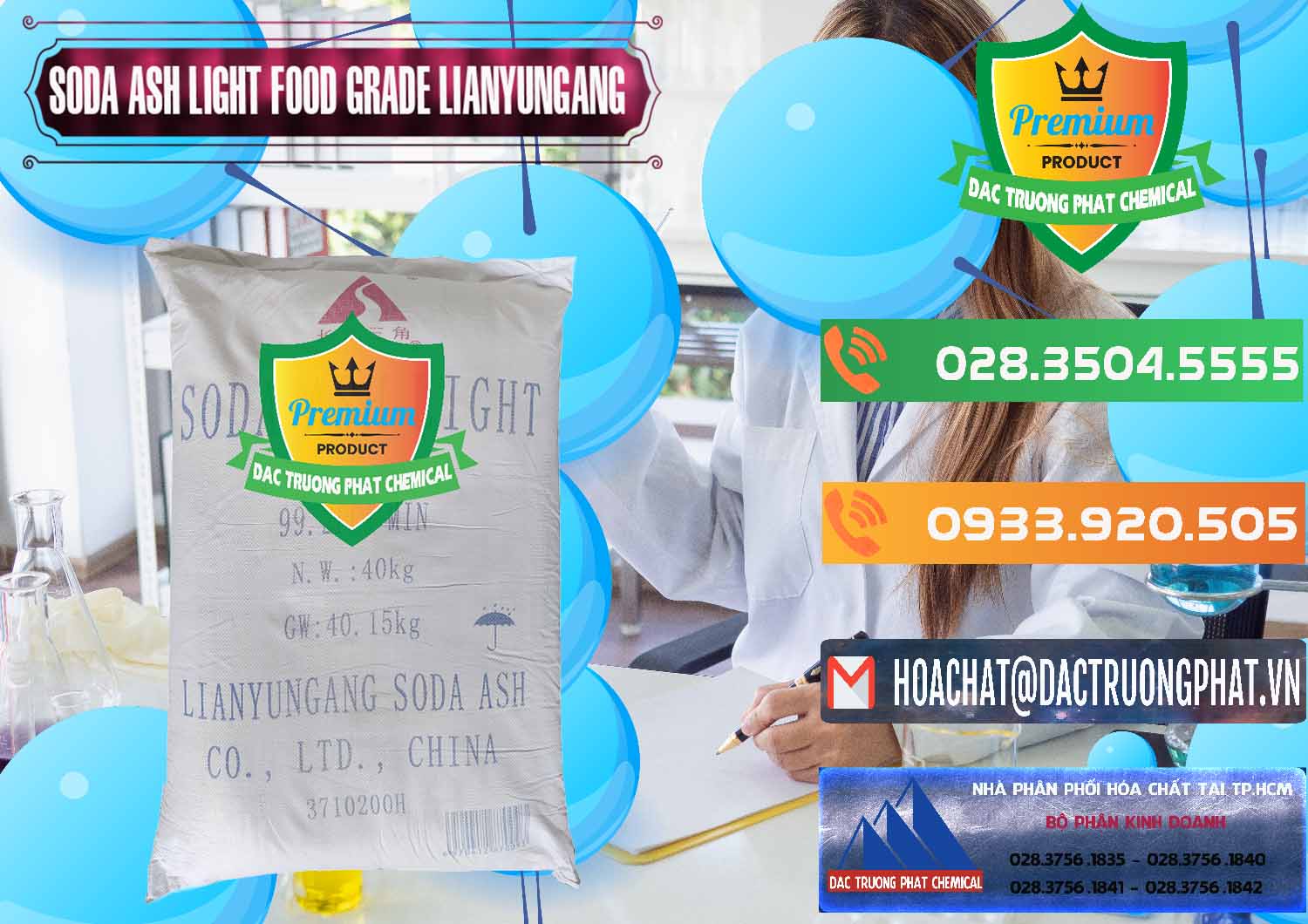 Đơn vị phân phối & bán Soda Ash Light - NA2CO3 Food Grade Lianyungang Trung Quốc - 0222 - Công ty phân phối và cung ứng hóa chất tại TP.HCM - hoachatxulynuoc.com.vn