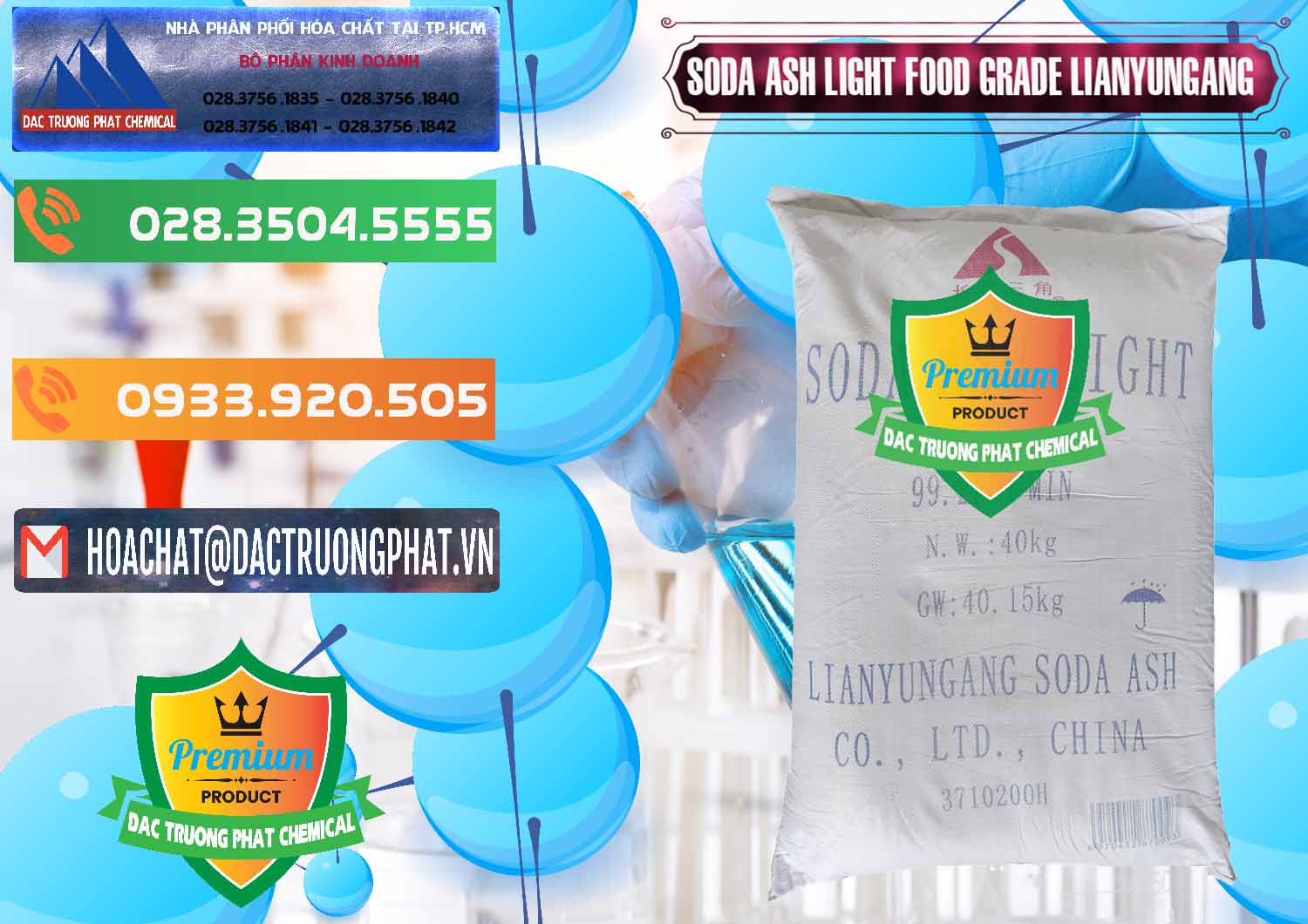Đơn vị kinh doanh _ bán Soda Ash Light - NA2CO3 Food Grade Lianyungang Trung Quốc - 0222 - Nơi chuyên cung ứng - phân phối hóa chất tại TP.HCM - hoachatxulynuoc.com.vn