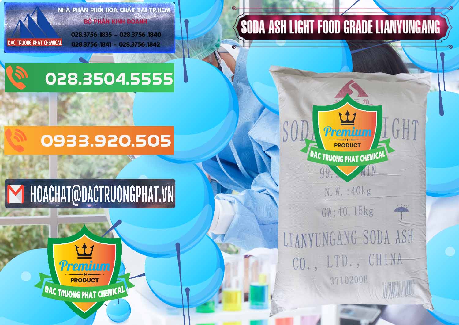 Chuyên cung ứng ( bán ) Soda Ash Light - NA2CO3 Food Grade Lianyungang Trung Quốc - 0222 - Nhà cung cấp _ kinh doanh hóa chất tại TP.HCM - hoachatxulynuoc.com.vn