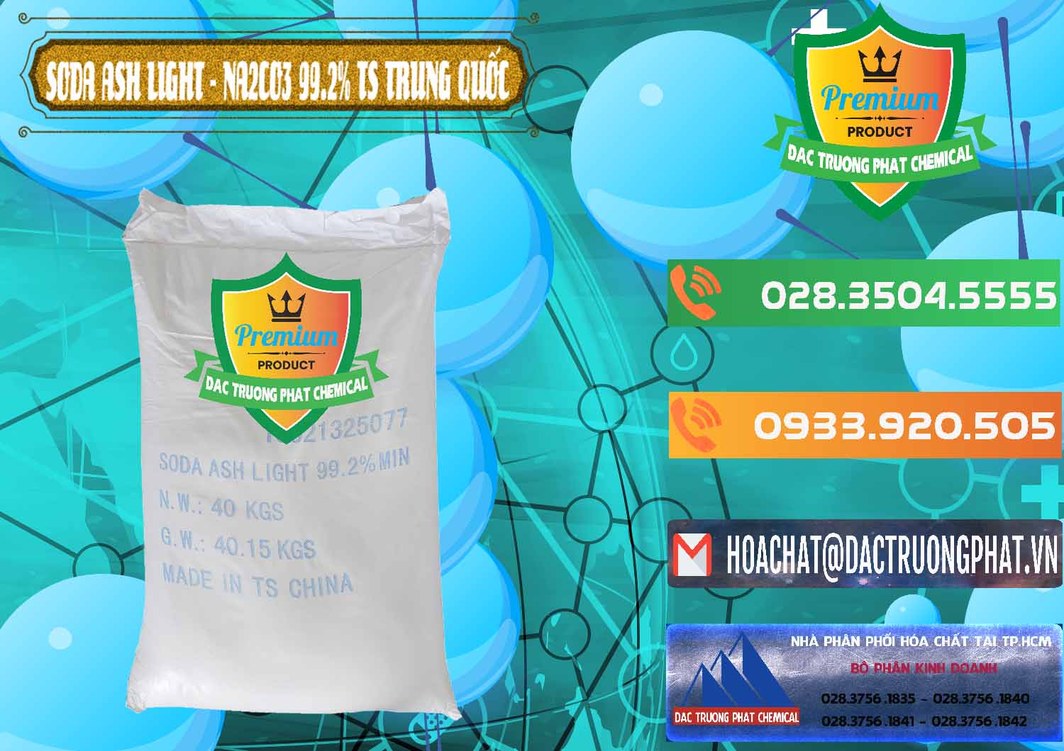 Nơi chuyên phân phối _ bán Soda Ash Light - NA2CO3 TS Trung Quốc China - 0221 - Công ty chuyên kinh doanh & cung cấp hóa chất tại TP.HCM - hoachatxulynuoc.com.vn