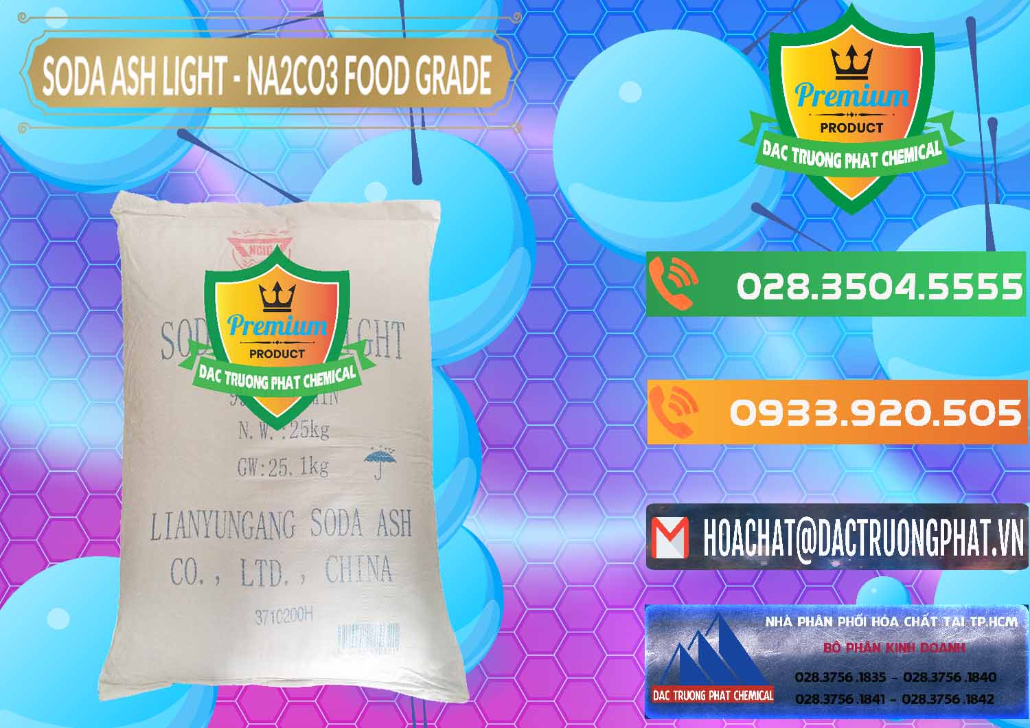Nơi cung cấp và bán Sodium Carbonate © Muối Soda Nóng 99.2% Food Grade Nhập khẩu & bán Soda Ash Light – NA2CO3 Food Grade Trung Quốc China - 0127 - Nơi phân phối _ bán hóa chất tại TP.HCM - hoachatxulynuoc.com.vn