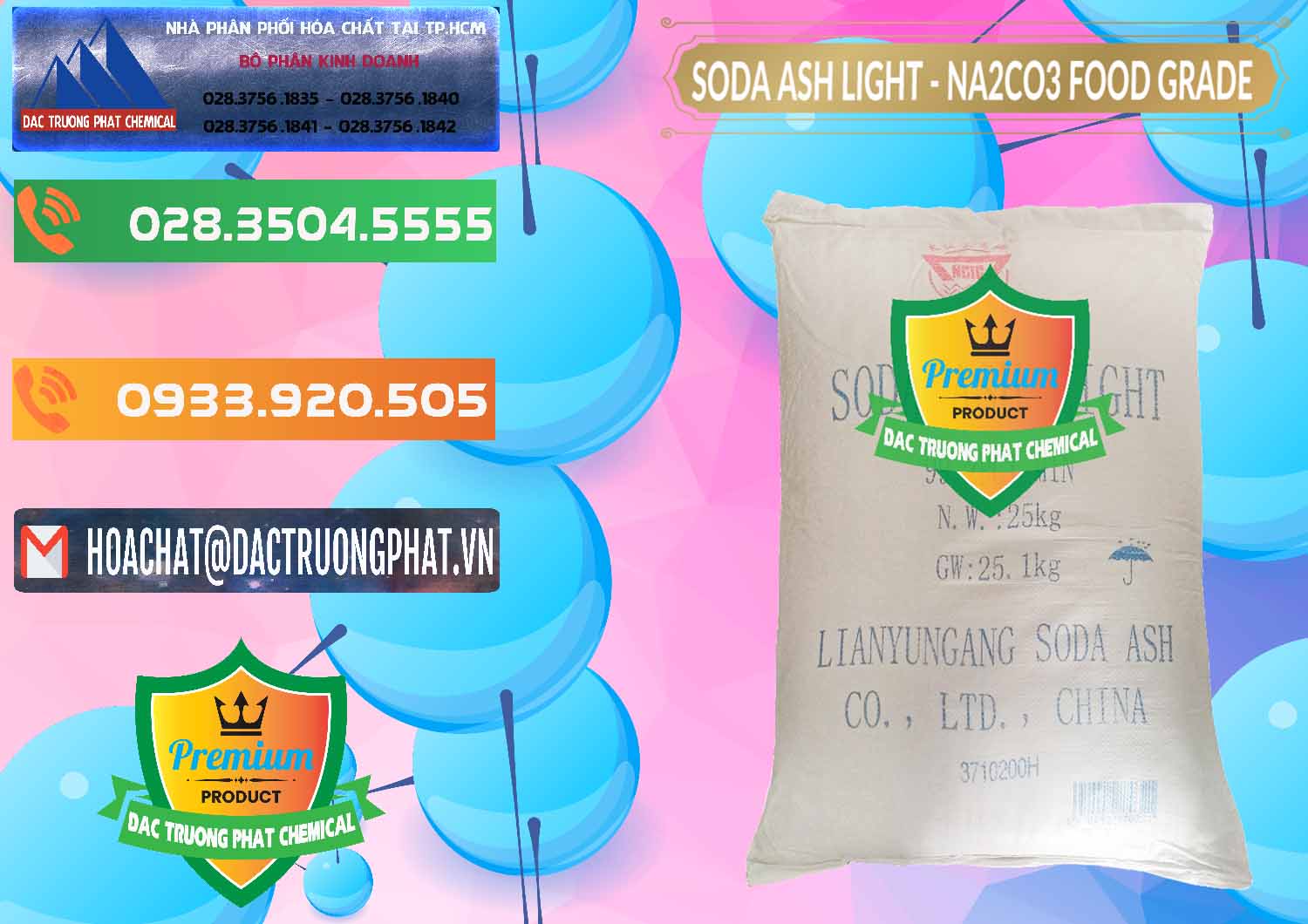 Công ty chuyên kinh doanh và bán Soda Ash Light – NA2CO3 Food Grade Trung Quốc China - 0127 - Chuyên phân phối _ nhập khẩu hóa chất tại TP.HCM - hoachatxulynuoc.com.vn
