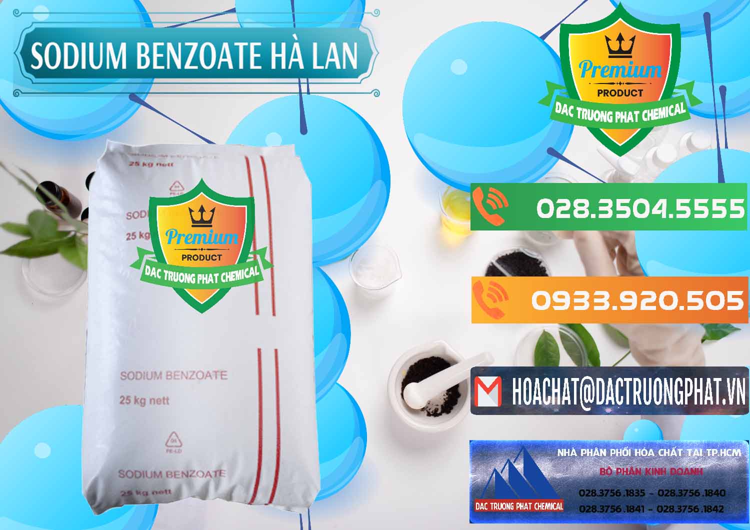 Công ty cung cấp - bán Sodium Benzoate - Mốc Bột Chữ Cam Hà Lan Netherlands - 0360 - Chuyên cung cấp ( nhập khẩu ) hóa chất tại TP.HCM - hoachatxulynuoc.com.vn