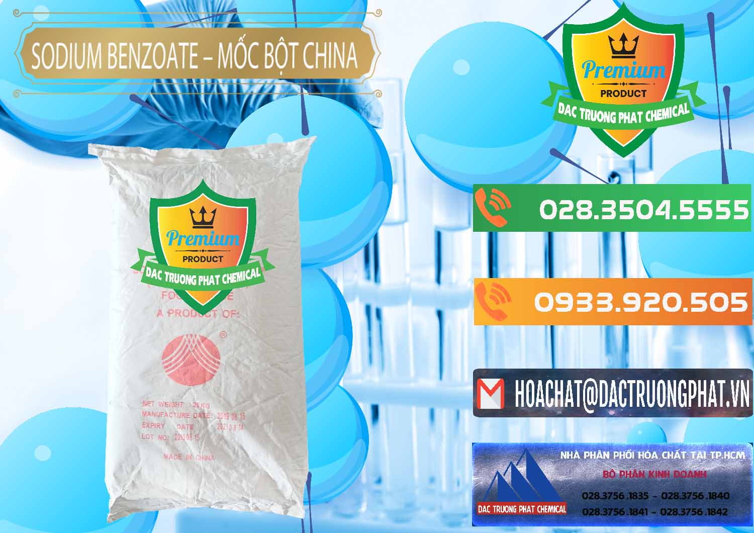 Đơn vị kinh doanh và bán Sodium Benzoate - Mốc Bột Chữ Cam Food Grade Trung Quốc China - 0135 - Nơi chuyên nhập khẩu ( phân phối ) hóa chất tại TP.HCM - hoachatxulynuoc.com.vn