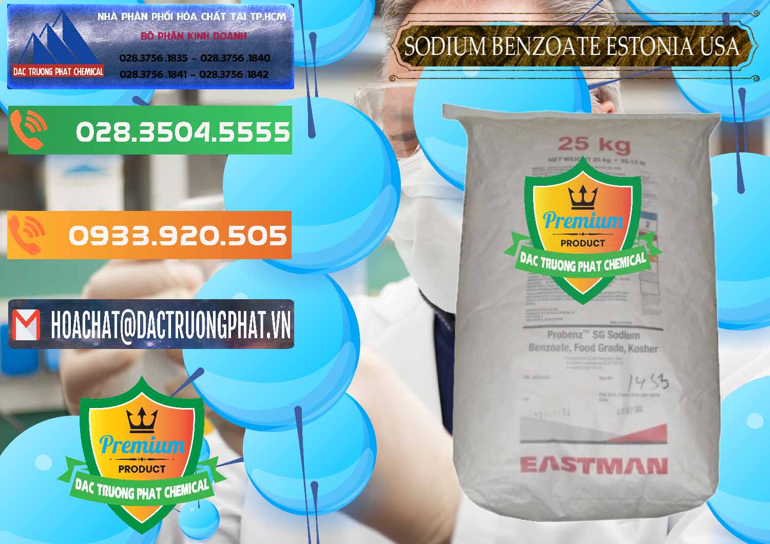 Đơn vị chuyên cung ứng và bán Sodium Benzoate - Mốc Bột Estonia Mỹ USA - 0468 - Cty cung cấp _ kinh doanh hóa chất tại TP.HCM - hoachatxulynuoc.com.vn