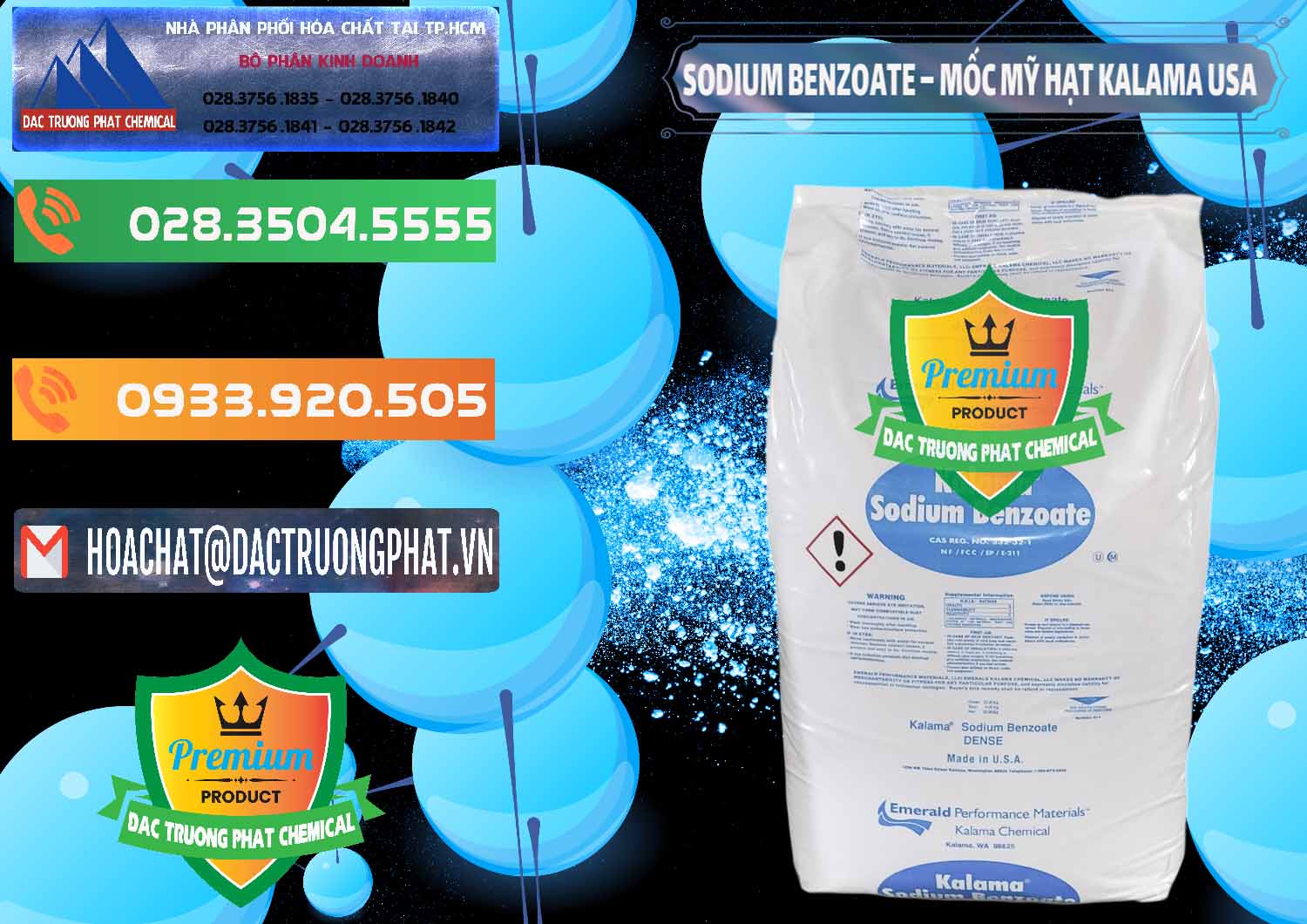 Cty bán và cung ứng Sodium Benzoate - Mốc Hạt Kalama Food Grade Mỹ Usa - 0137 - Cung cấp và phân phối hóa chất tại TP.HCM - hoachatxulynuoc.com.vn