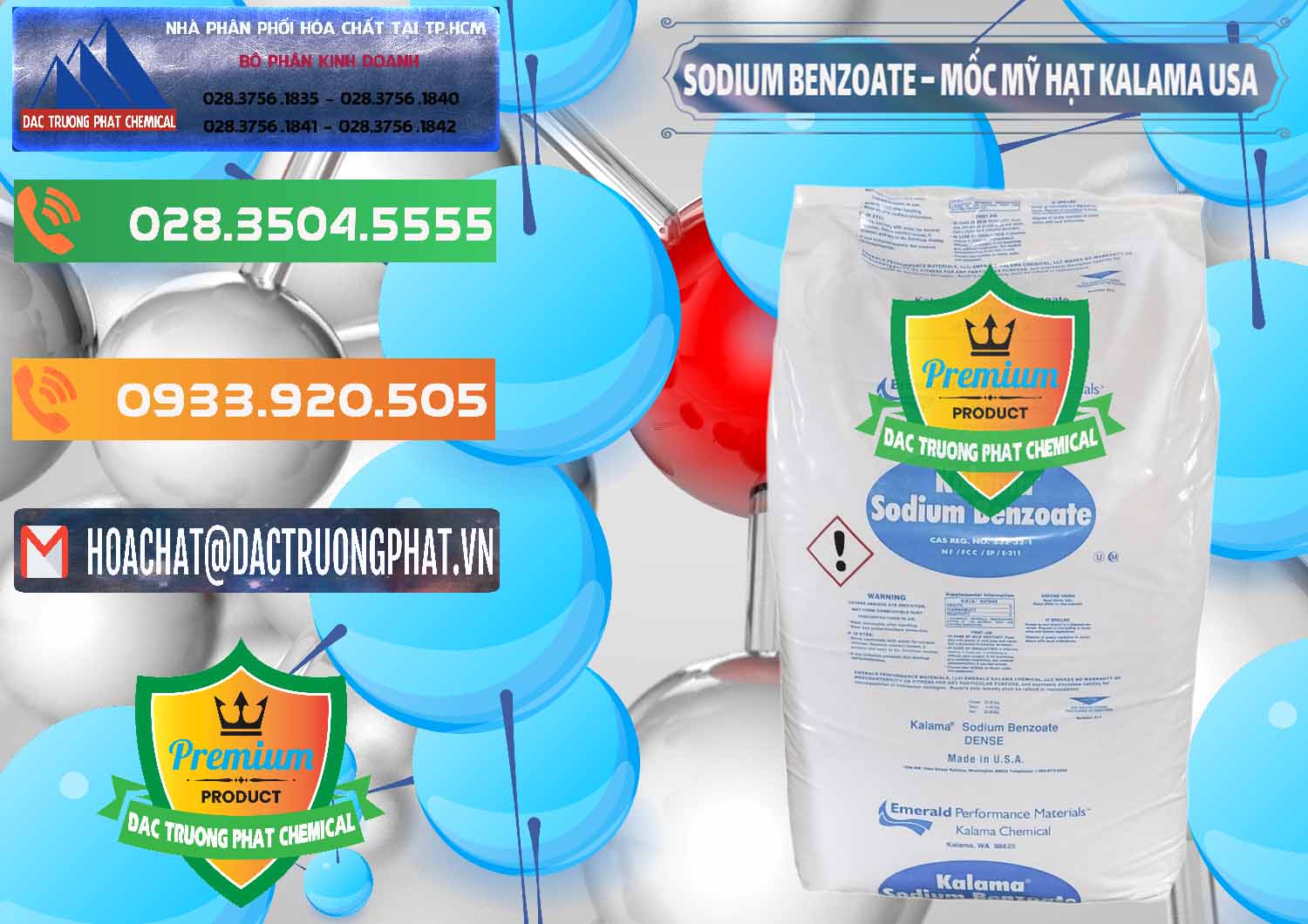 Công ty cung cấp ( bán ) Sodium Benzoate - Mốc Hạt Kalama Food Grade Mỹ Usa - 0137 - Cty cung cấp - phân phối hóa chất tại TP.HCM - hoachatxulynuoc.com.vn