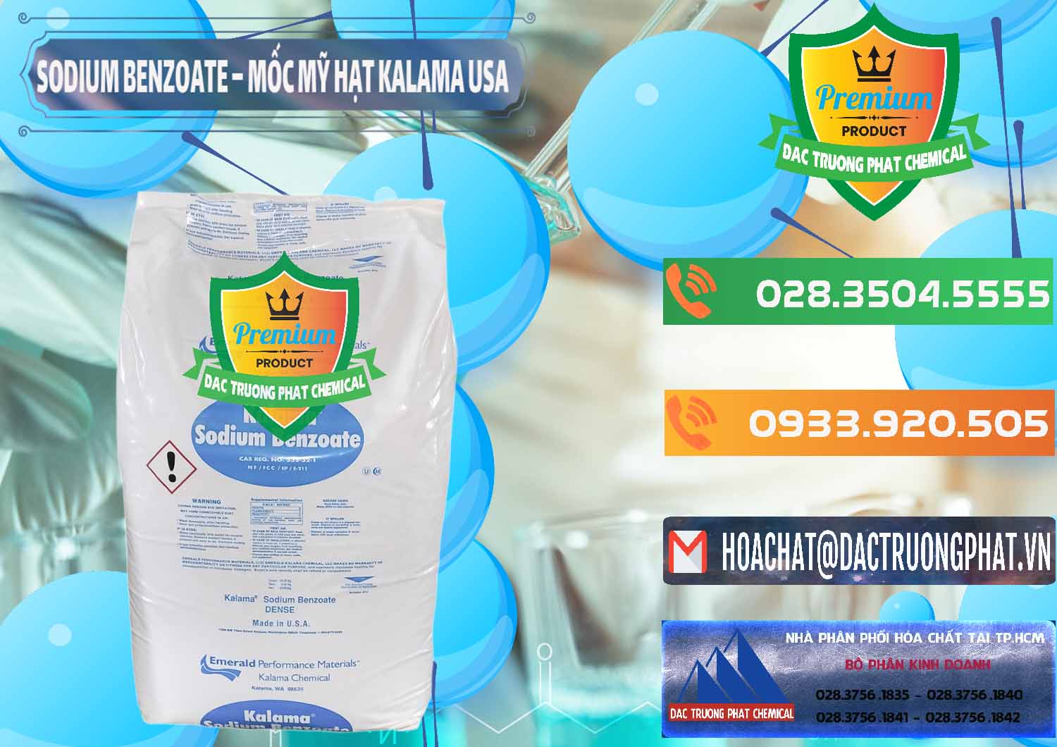 Sodium Benzoate - Mốc Hạt Kalama Food Grade Mỹ Usa Đơn vị bán ( cung ứng ) Sodium Benzoate - Mốc Hạt Kalama Food Grade Mỹ Usa - 0137 - Nơi cung cấp - phân phối hóa chất tại TP.HCM - hoachatxulynuoc.com.vn