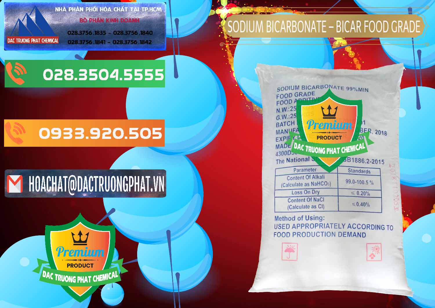 Chuyên cung ứng - bán Sodium Bicarbonate – Bicar NaHCO3 Food Grade Trung Quốc China - 0138 - Kinh doanh và phân phối hóa chất tại TP.HCM - hoachatxulynuoc.com.vn