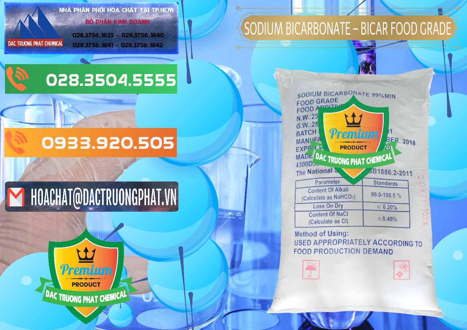 Chuyên cung cấp ( bán ) Sodium Bicarbonate – Bicar NaHCO3 Food Grade Trung Quốc China - 0138 - Công ty phân phối ( bán ) hóa chất tại TP.HCM - hoachatxulynuoc.com.vn