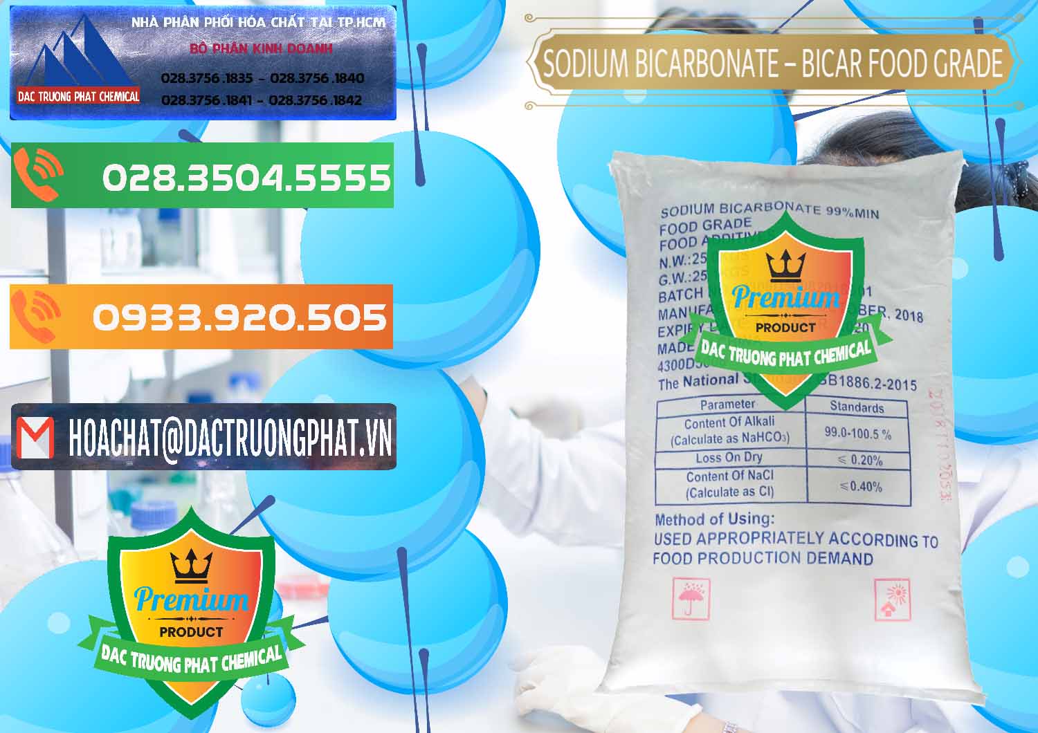 Cty chuyên bán - cung cấp Sodium Bicarbonate – Bicar NaHCO3 Food Grade Trung Quốc China - 0138 - Cty nhập khẩu _ cung cấp hóa chất tại TP.HCM - hoachatxulynuoc.com.vn