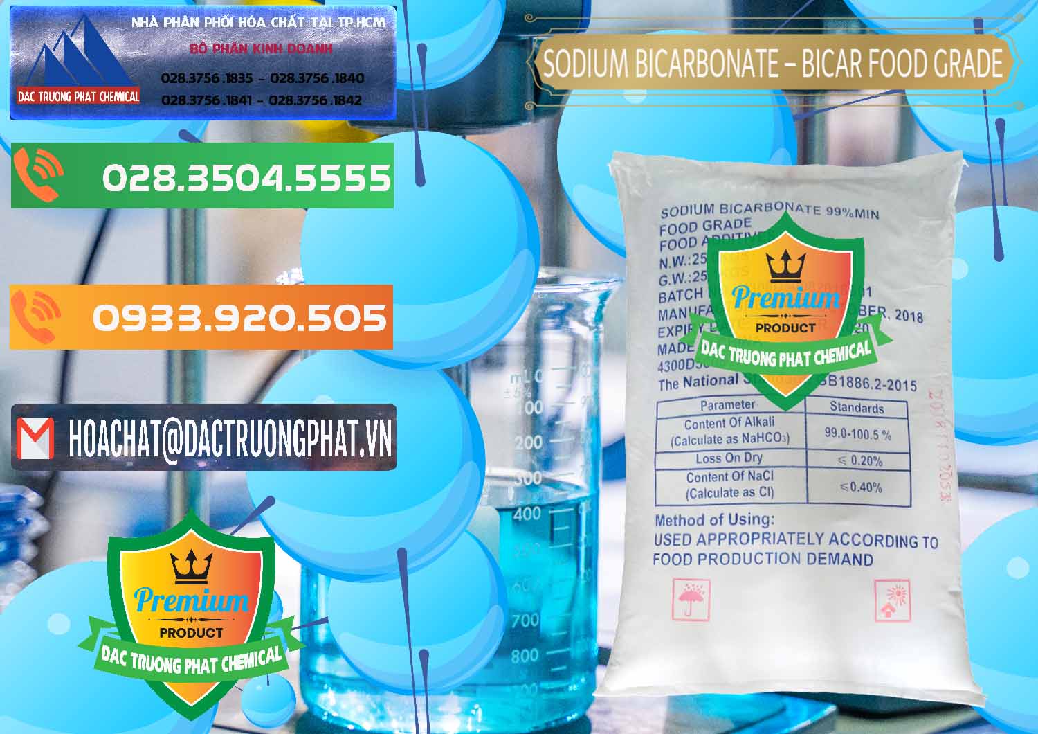 Bán và phân phối Sodium Bicarbonate – Bicar NaHCO3 Food Grade Trung Quốc China - 0138 - Nơi phân phối và cung ứng hóa chất tại TP.HCM - hoachatxulynuoc.com.vn