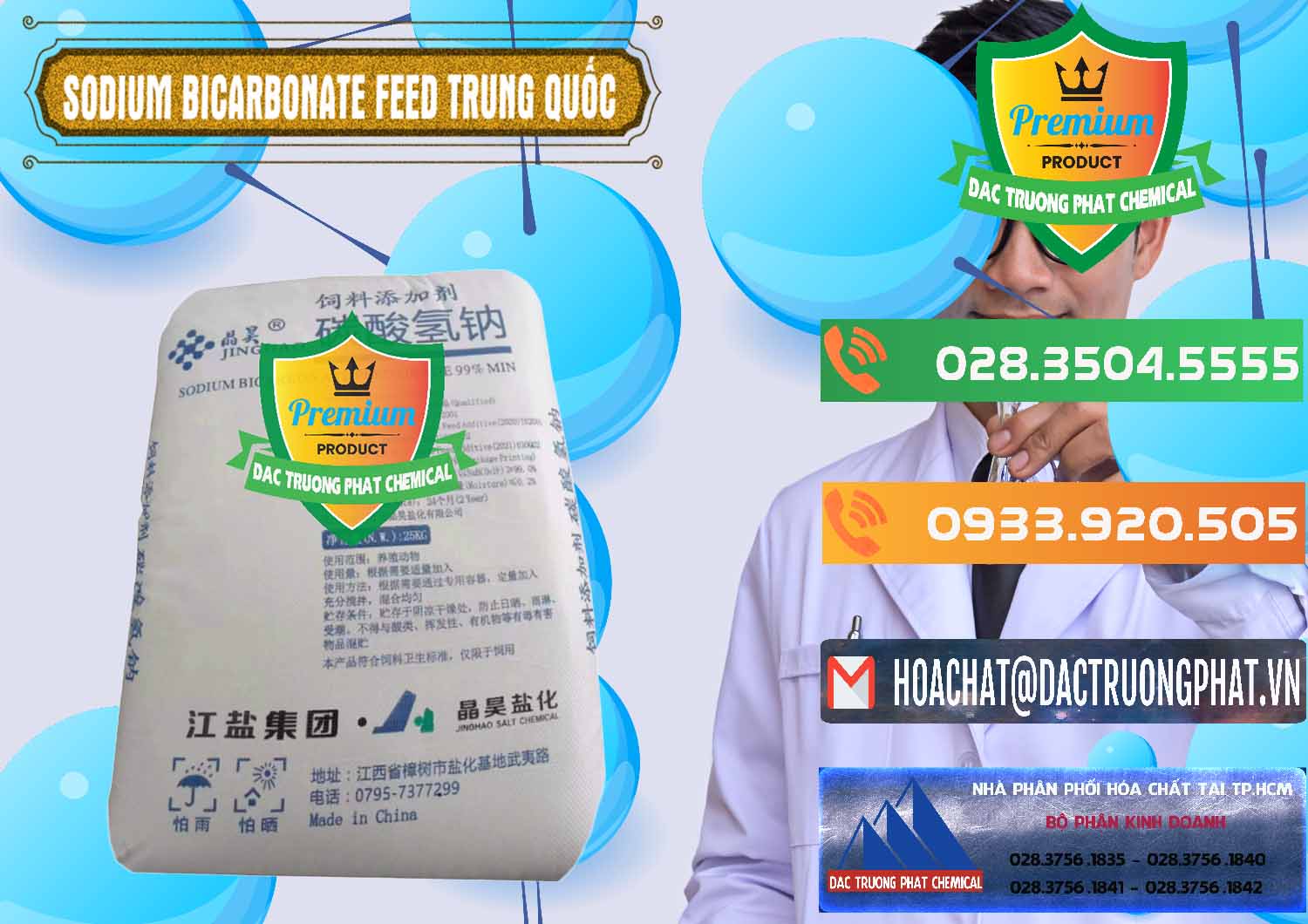 Đơn vị bán và cung cấp Sodium Bicarbonate – Bicar NaHCO3 Feed Jing Hao Trung Quốc China - 0380 - Đơn vị chuyên phân phối - nhập khẩu hóa chất tại TP.HCM - hoachatxulynuoc.com.vn