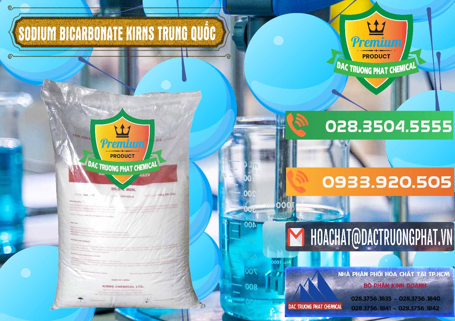 Đơn vị bán & cung cấp Sodium Bicarbonate – Bicar NaHCO3 Food Grade Kirns Trung Quốc - 0217 - Công ty chuyên bán ( phân phối ) hóa chất tại TP.HCM - hoachatxulynuoc.com.vn
