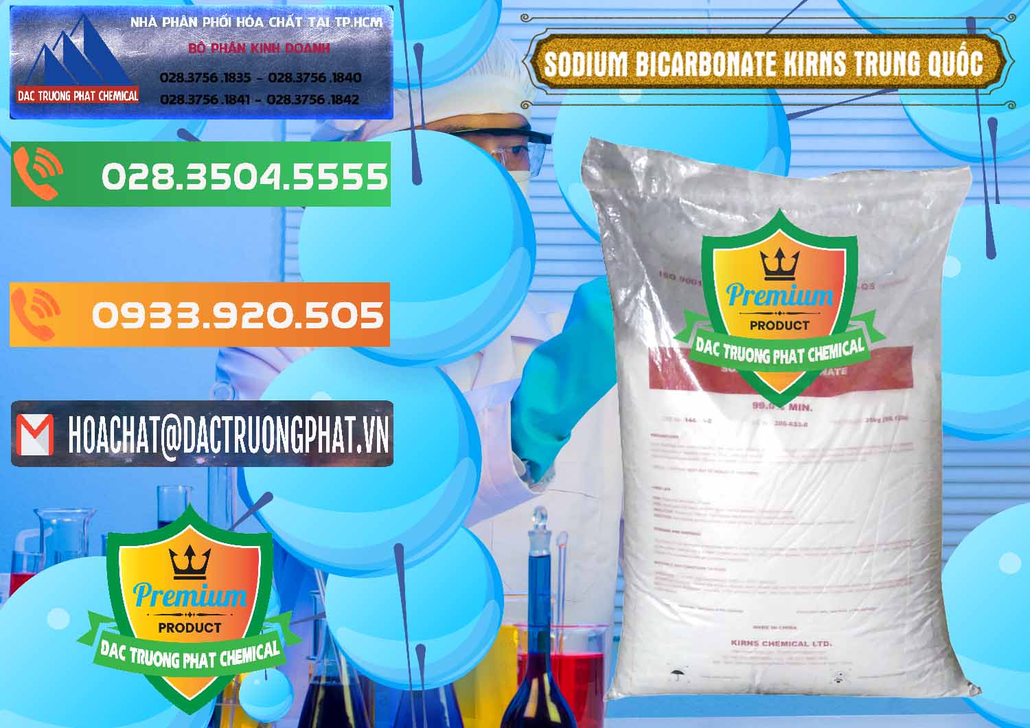 Cty chuyên cung cấp & bán Sodium Bicarbonate – Bicar NaHCO3 Food Grade Kirns Trung Quốc - 0217 - Nơi phân phối & kinh doanh hóa chất tại TP.HCM - hoachatxulynuoc.com.vn