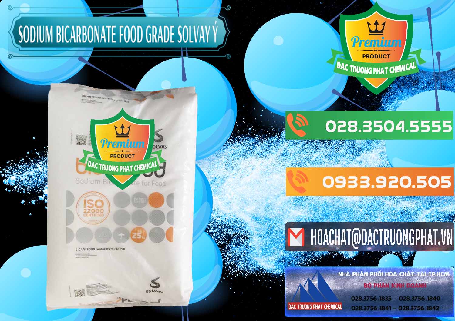 Nơi bán & cung cấp Sodium Bicarbonate – Bicar NaHCO3 Food Grade Solvay Ý Italy - 0220 - Đơn vị cung cấp - kinh doanh hóa chất tại TP.HCM - hoachatxulynuoc.com.vn