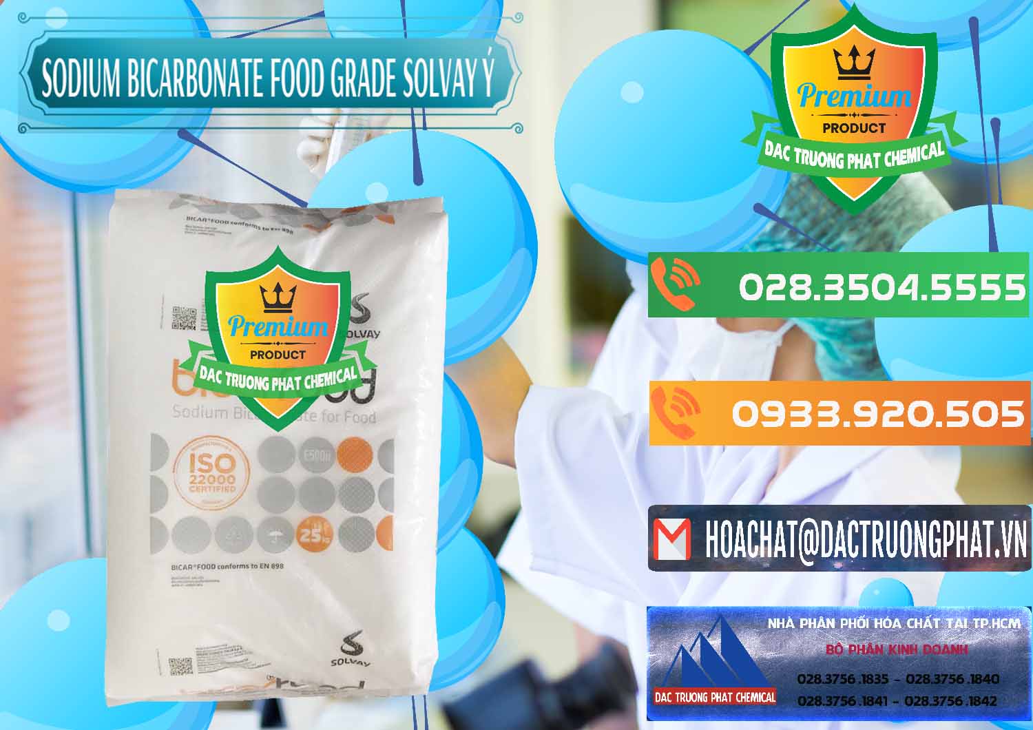 Công ty chuyên phân phối và bán Sodium Bicarbonate – Bicar NaHCO3 Food Grade Solvay Ý Italy - 0220 - Công ty cung ứng - phân phối hóa chất tại TP.HCM - hoachatxulynuoc.com.vn