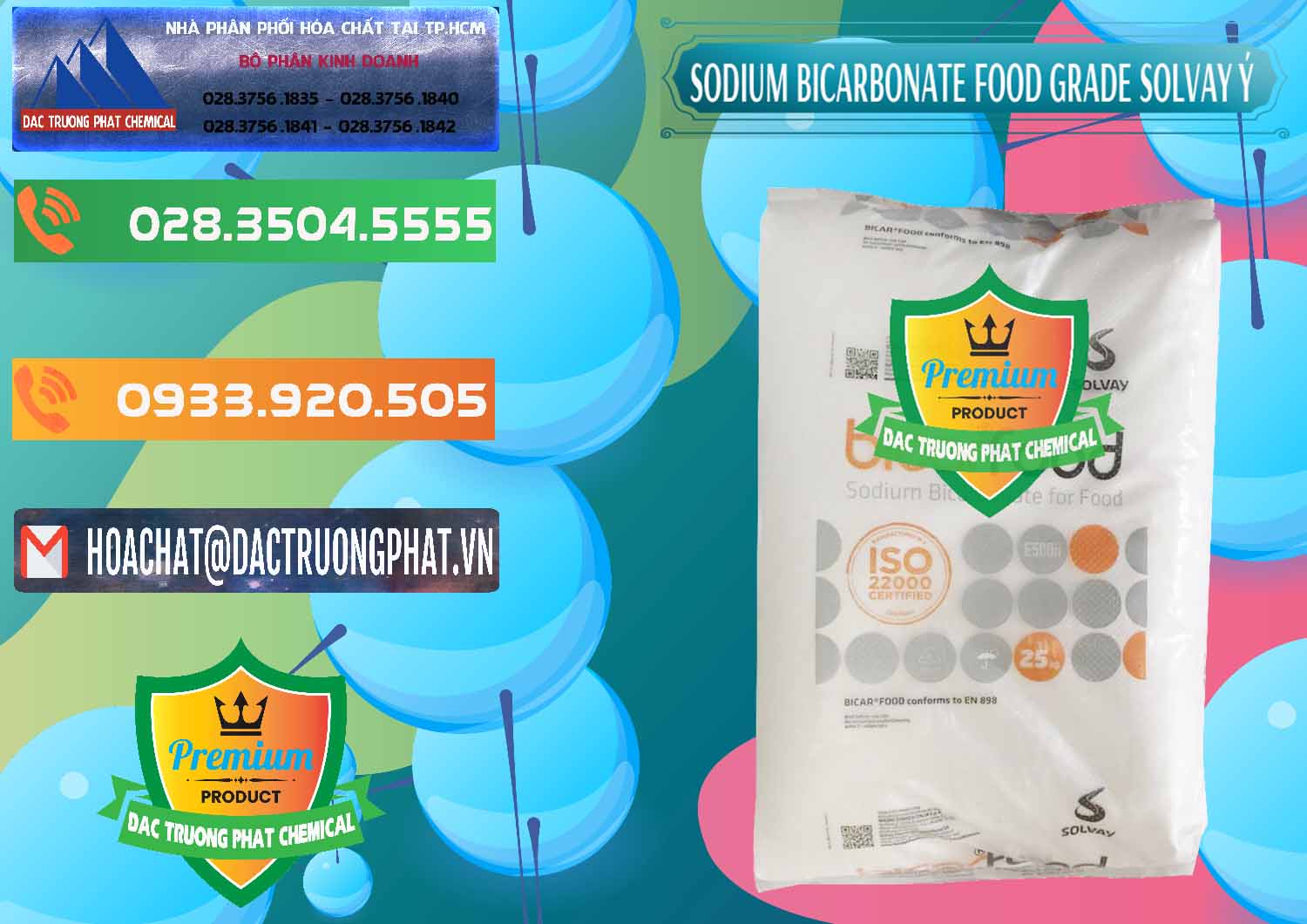 Công ty kinh doanh và bán Sodium Bicarbonate – Bicar NaHCO3 Food Grade Solvay Ý Italy - 0220 - Đơn vị bán _ cung cấp hóa chất tại TP.HCM - hoachatxulynuoc.com.vn