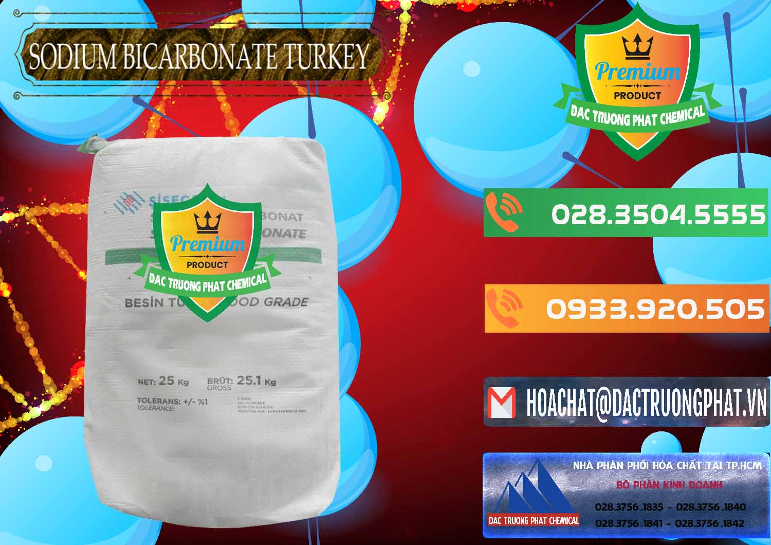 Bán _ cung ứng Sodium Bicarbonate – Bicar NaHCO3 Food Grade Thổ Nhĩ Kỳ Turkey - 0219 - Chuyên nhập khẩu & cung cấp hóa chất tại TP.HCM - hoachatxulynuoc.com.vn