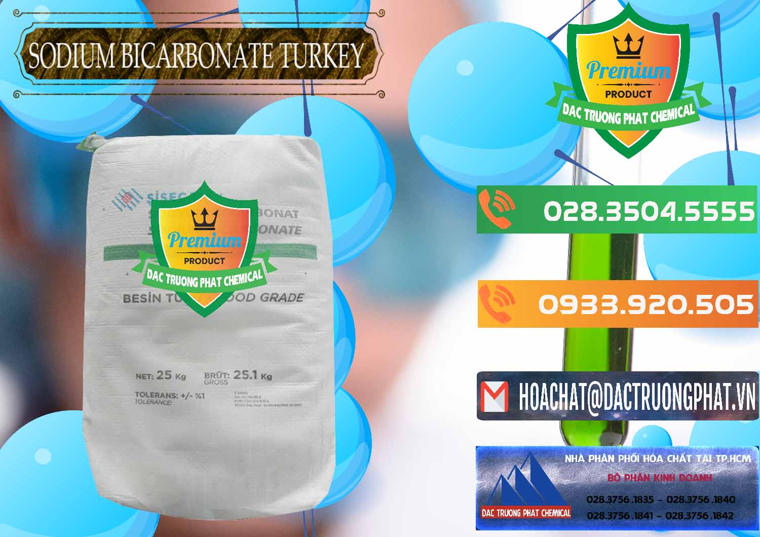 Bán - cung ứng Sodium Bicarbonate – Bicar NaHCO3 Food Grade Thổ Nhĩ Kỳ Turkey - 0219 - Nhà phân phối & cung cấp hóa chất tại TP.HCM - hoachatxulynuoc.com.vn