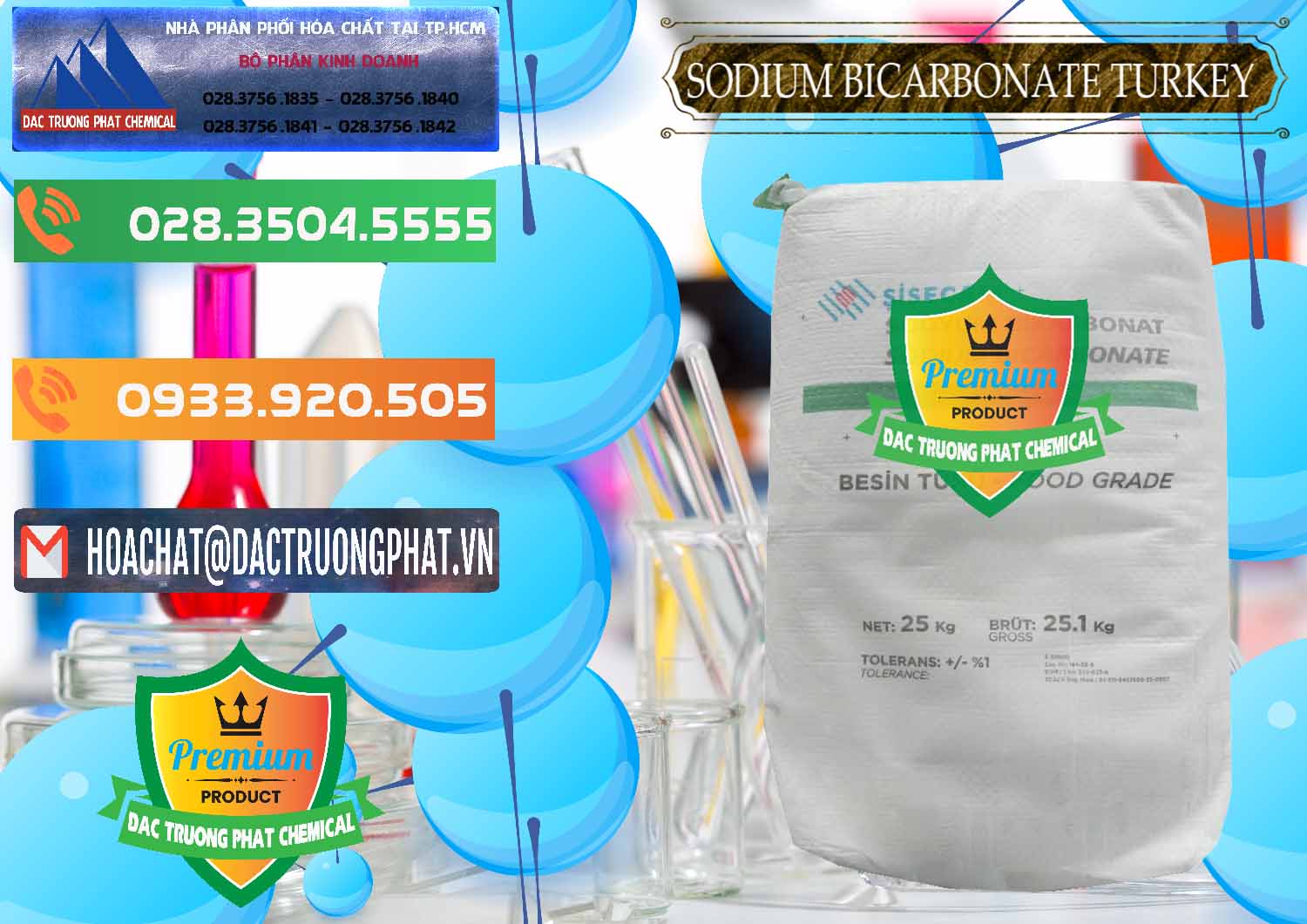 Đơn vị chuyên nhập khẩu ( bán ) Sodium Bicarbonate – Bicar NaHCO3 Food Grade Thổ Nhĩ Kỳ Turkey - 0219 - Chuyên bán và cung cấp hóa chất tại TP.HCM - hoachatxulynuoc.com.vn