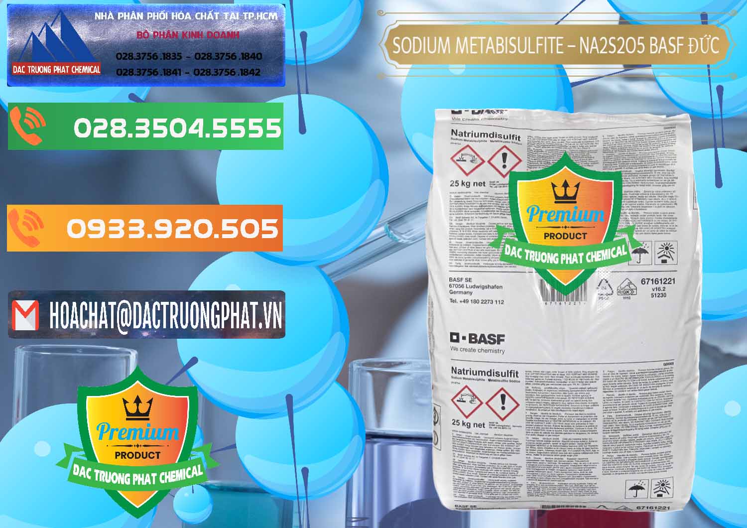 Đơn vị chuyên bán và cung ứng Sodium Metabisulfite - NA2S2O5 Food Grade BASF Đức Germany - 0143 - Công ty phân phối ( nhập khẩu ) hóa chất tại TP.HCM - hoachatxulynuoc.com.vn