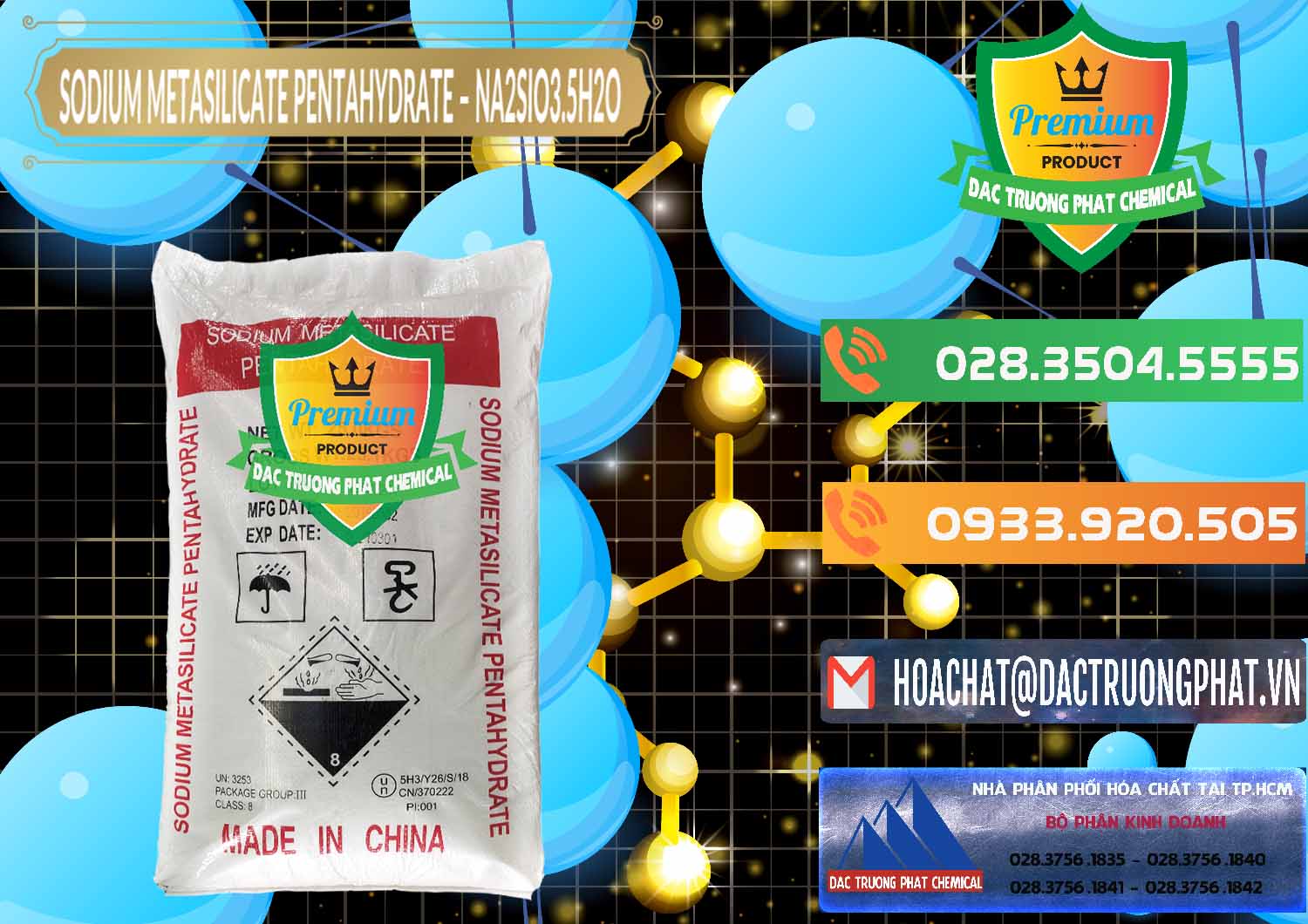 Công ty cung cấp - bán Sodium Metasilicate Pentahydrate – Silicate Bột Trung Quốc China - 0147 - Nhập khẩu và cung cấp hóa chất tại TP.HCM - hoachatxulynuoc.com.vn