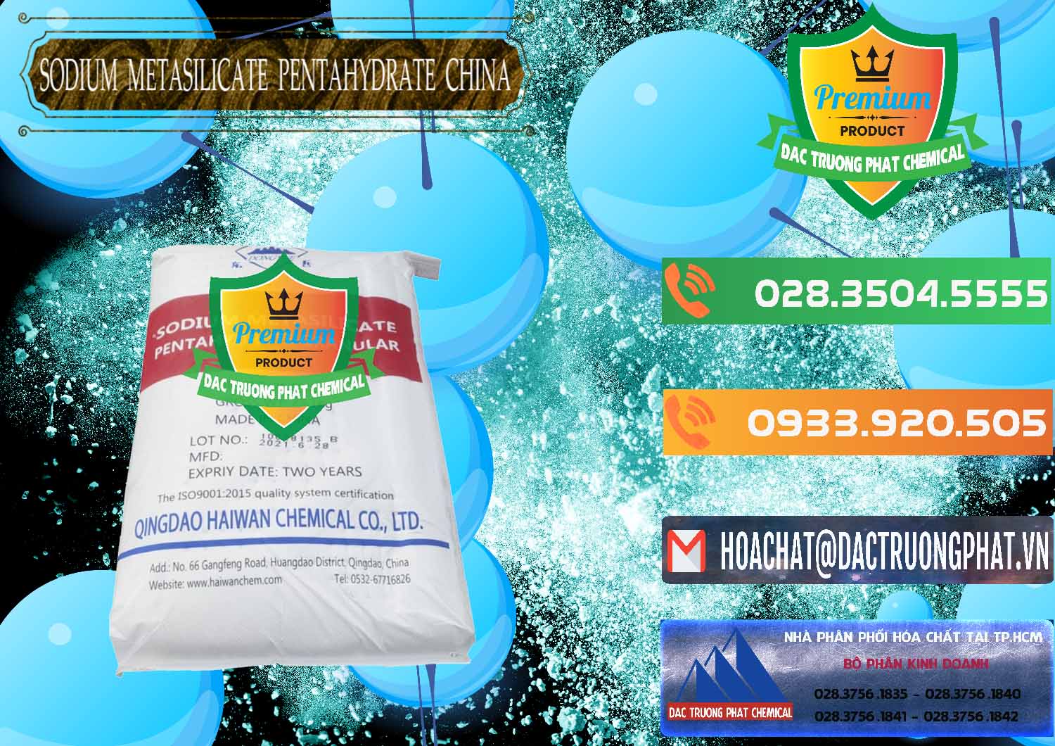 Nơi kinh doanh - bán Sodium Metasilicate Pentahydrate – Silicate Bột Qingdao Trung Quốc China - 0452 - Nơi cung cấp - nhập khẩu hóa chất tại TP.HCM - hoachatxulynuoc.com.vn