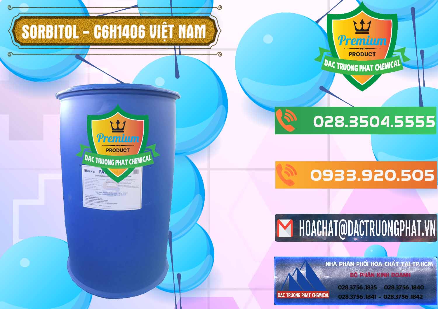 Công ty phân phối _ bán Sorbitol - C6H14O6 Lỏng 70% Food Grade Việt Nam - 0438 - Chuyên phân phối và cung ứng hóa chất tại TP.HCM - hoachatxulynuoc.com.vn