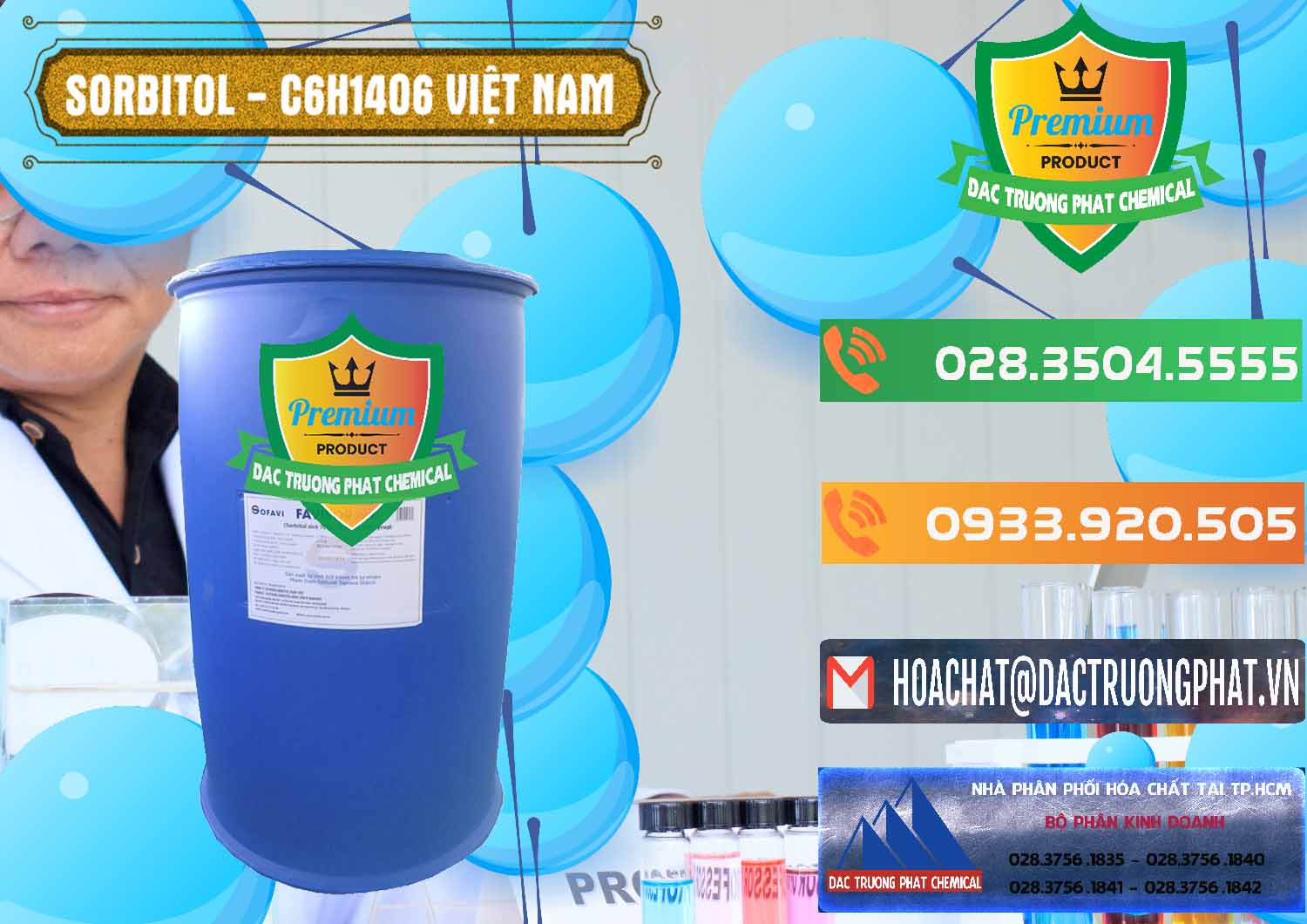 Công ty chuyên cung ứng và phân phối Sorbitol - C6H14O6 Lỏng 70% Food Grade Việt Nam - 0438 - Cty chuyên phân phối _ bán hóa chất tại TP.HCM - hoachatxulynuoc.com.vn