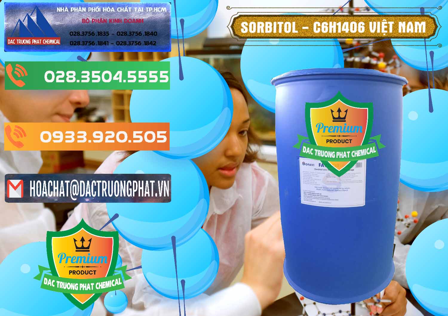 Đơn vị chuyên bán và cung cấp Sorbitol - C6H14O6 Lỏng 70% Food Grade Việt Nam - 0438 - Cty cung cấp - kinh doanh hóa chất tại TP.HCM - hoachatxulynuoc.com.vn