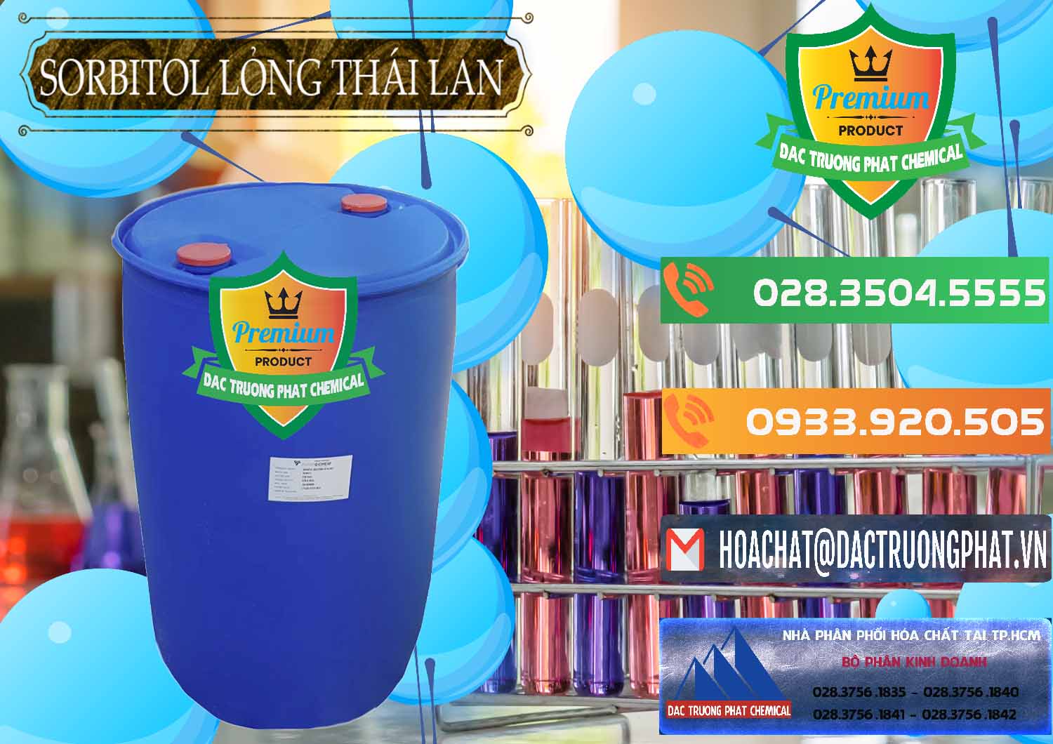 Nhà phân phối và bán Sorbitol - C6H14O6 Lỏng 70% Food Grade Thái Lan Thailand - 0341 - Đơn vị chuyên cung cấp và nhập khẩu hóa chất tại TP.HCM - hoachatxulynuoc.com.vn