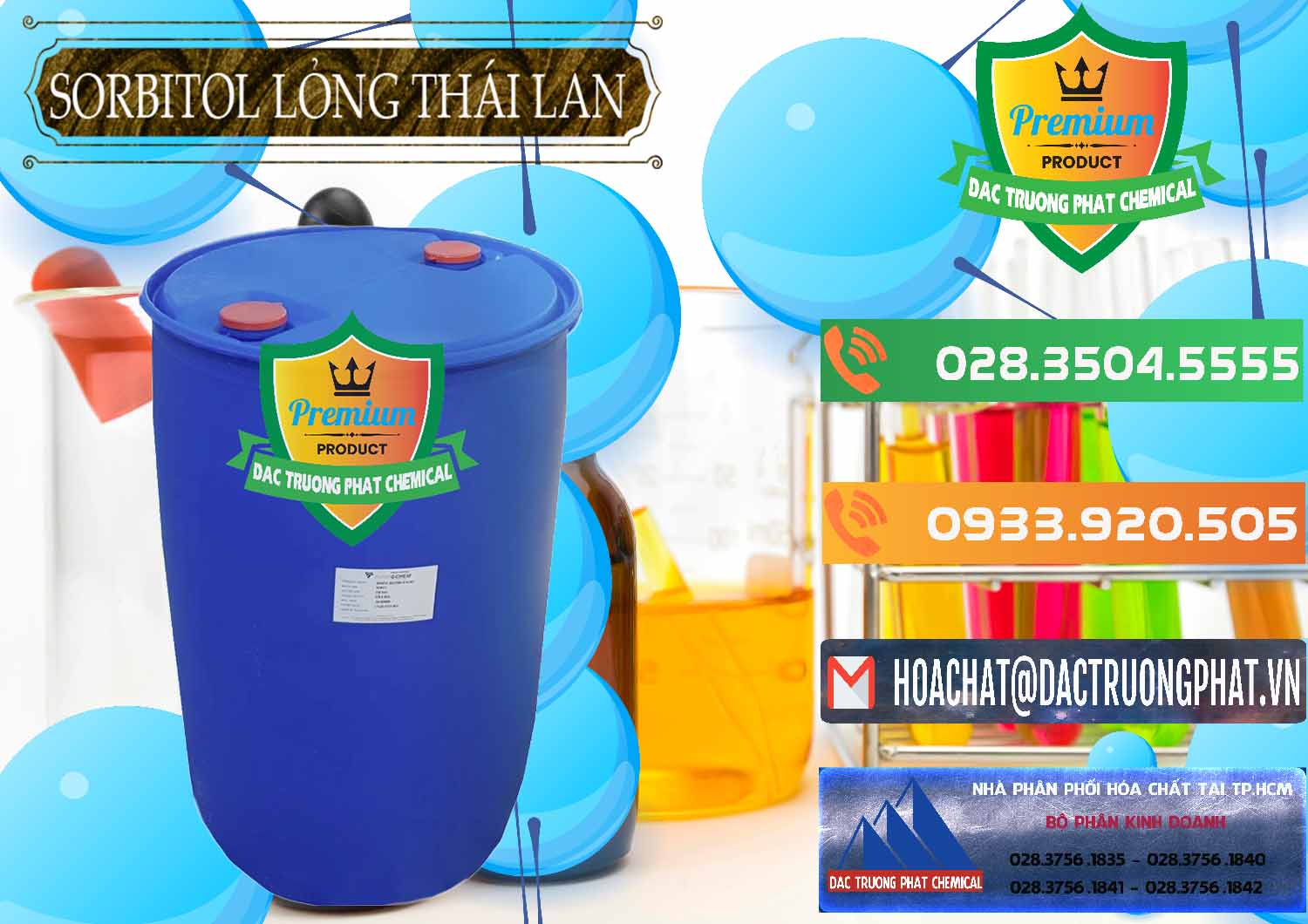 Nơi bán _ cung cấp Sorbitol - C6H14O6 Lỏng 70% Food Grade Thái Lan Thailand - 0341 - Nhà cung cấp và nhập khẩu hóa chất tại TP.HCM - hoachatxulynuoc.com.vn