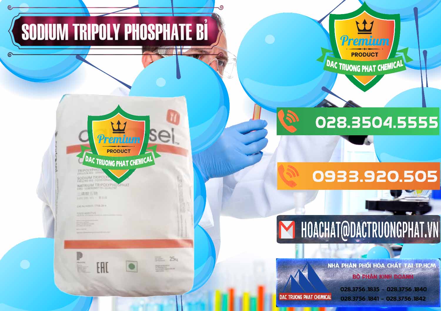 Cty bán & cung ứng Sodium Tripoly Phosphate - STPP Carfosel 991 Bỉ Belgium - 0429 - Chuyên phân phối và cung cấp hóa chất tại TP.HCM - hoachatxulynuoc.com.vn