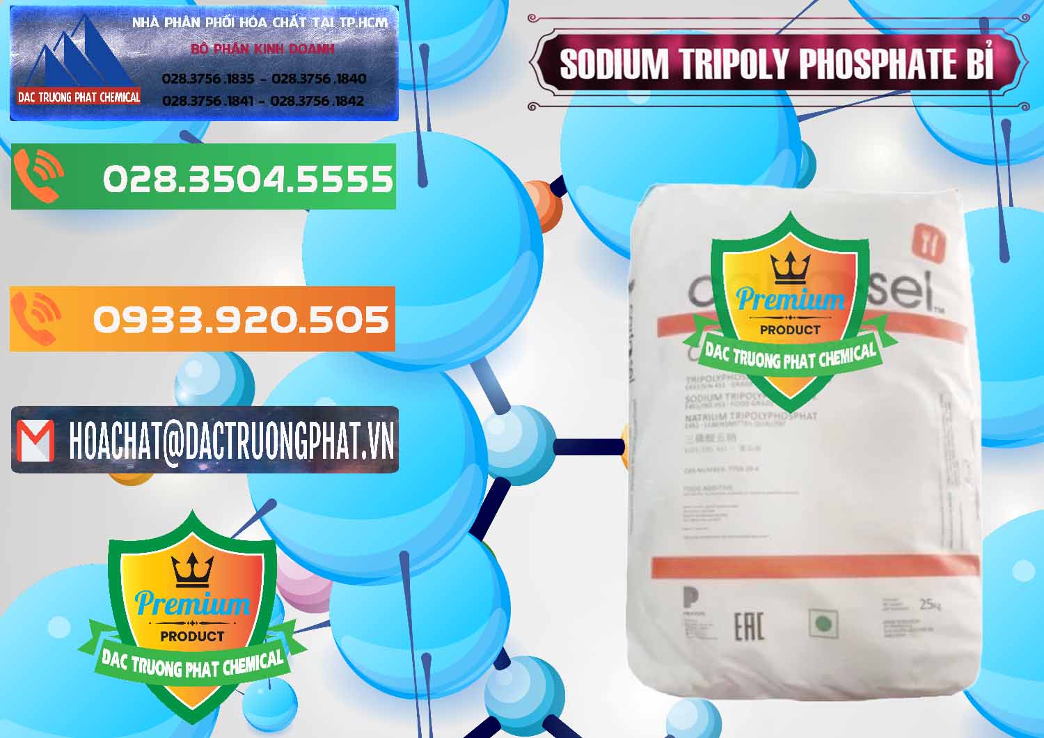 Bán và cung ứng Sodium Tripoly Phosphate - STPP Carfosel 991 Bỉ Belgium - 0429 - Nơi chuyên phân phối và kinh doanh hóa chất tại TP.HCM - hoachatxulynuoc.com.vn