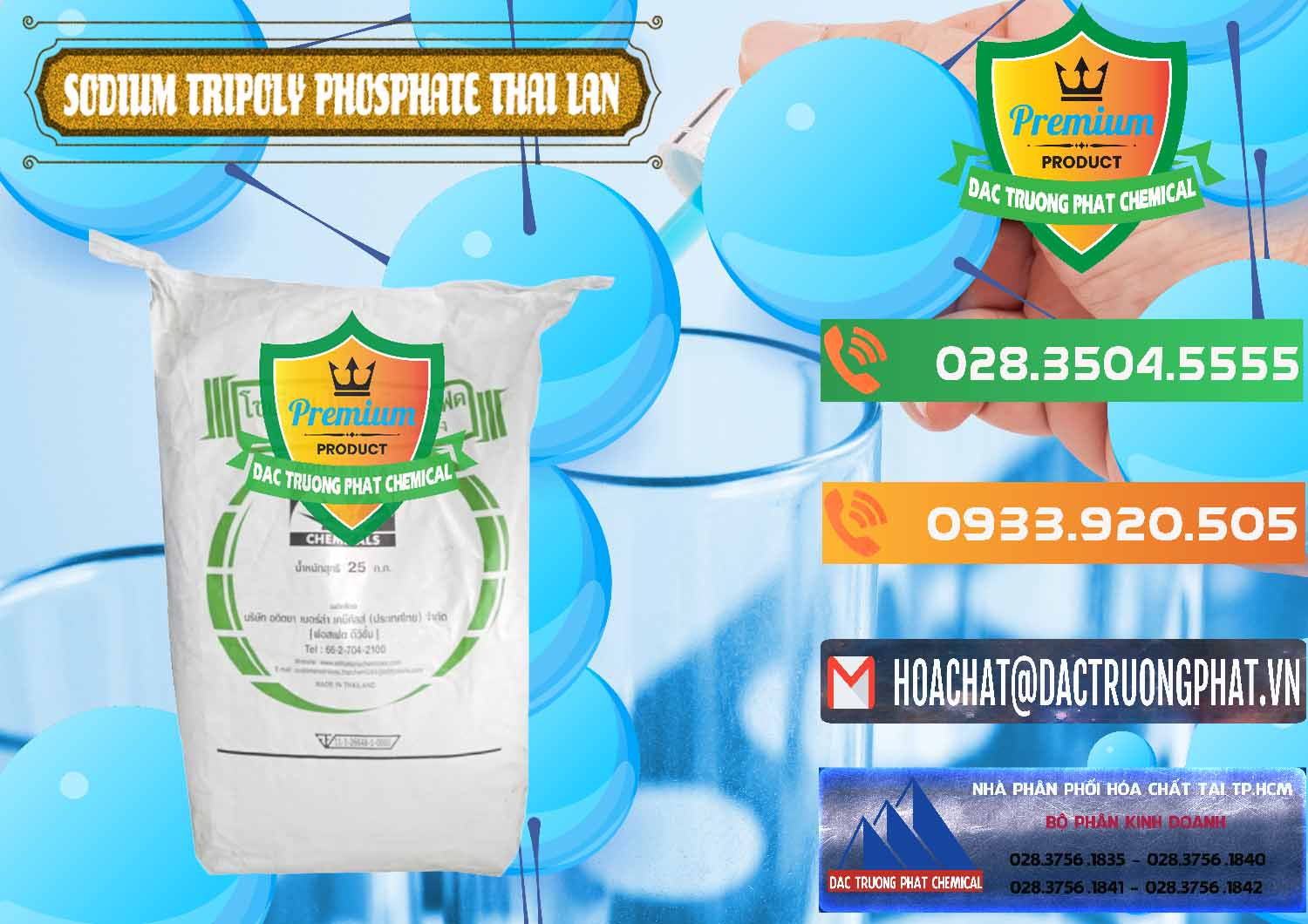 Kinh doanh ( bán ) Sodium Tripoly Phosphate - STPP Aditya Birla Grasim Thái Lan Thailand - 0421 - Công ty nhập khẩu và phân phối hóa chất tại TP.HCM - hoachatxulynuoc.com.vn