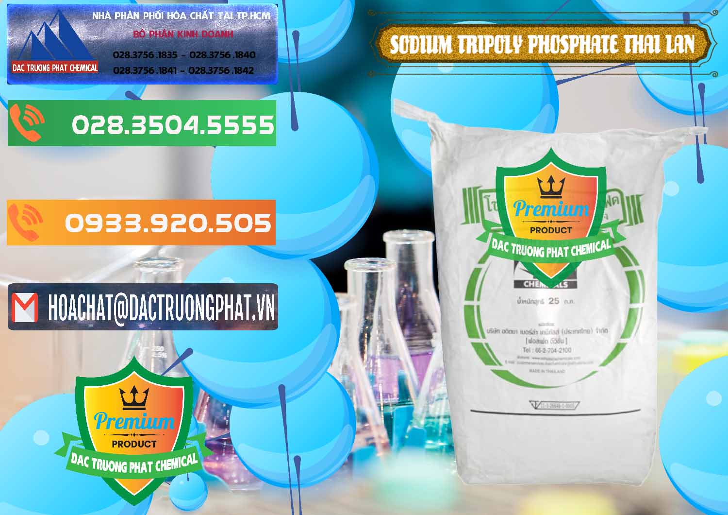 Nhà nhập khẩu ( bán ) Sodium Tripoly Phosphate - STPP Aditya Birla Grasim Thái Lan Thailand - 0421 - Chuyên cung cấp ( phân phối ) hóa chất tại TP.HCM - hoachatxulynuoc.com.vn