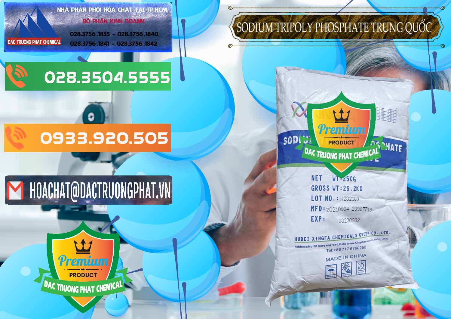 Công ty bán & phân phối Sodium Tripoly Phosphate - STPP 96% Xingfa Trung Quốc China - 0433 - Đơn vị kinh doanh và cung cấp hóa chất tại TP.HCM - hoachatxulynuoc.com.vn