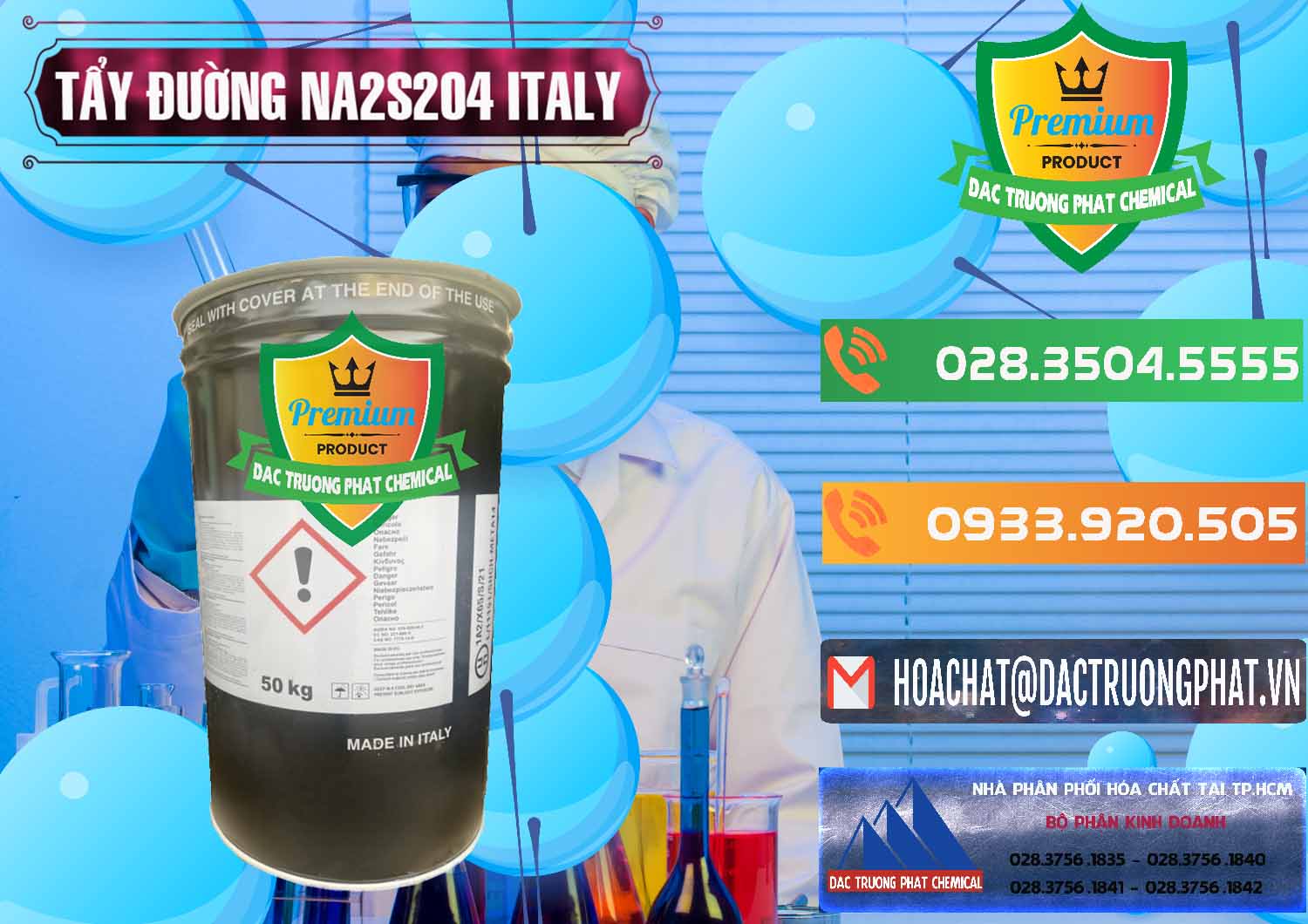 Đơn vị nhập khẩu và bán Tẩy Đường - NA2S2O4 Ý Italy - 0422 - Bán _ phân phối hóa chất tại TP.HCM - hoachatxulynuoc.com.vn